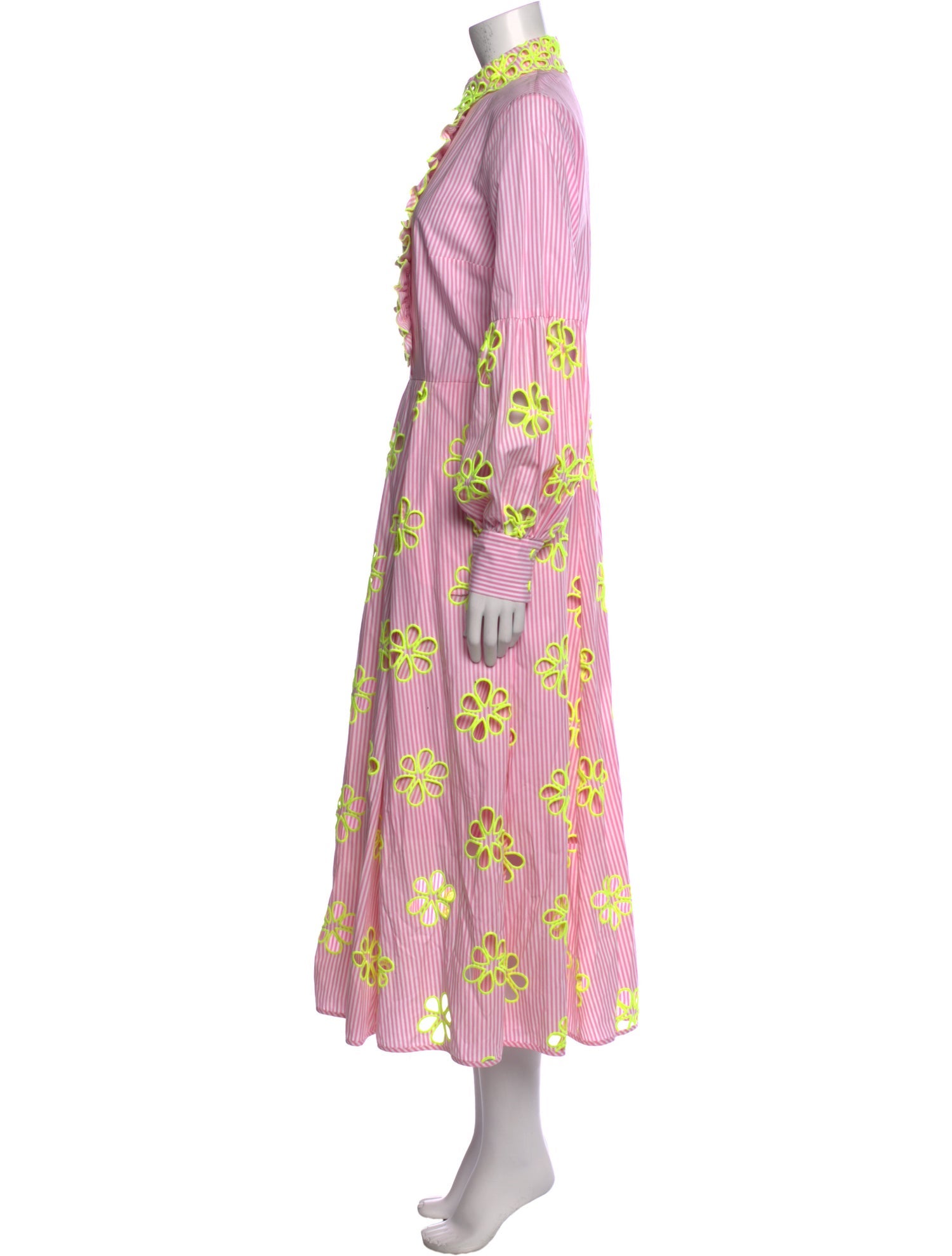 Maison Common Striped Long Dress