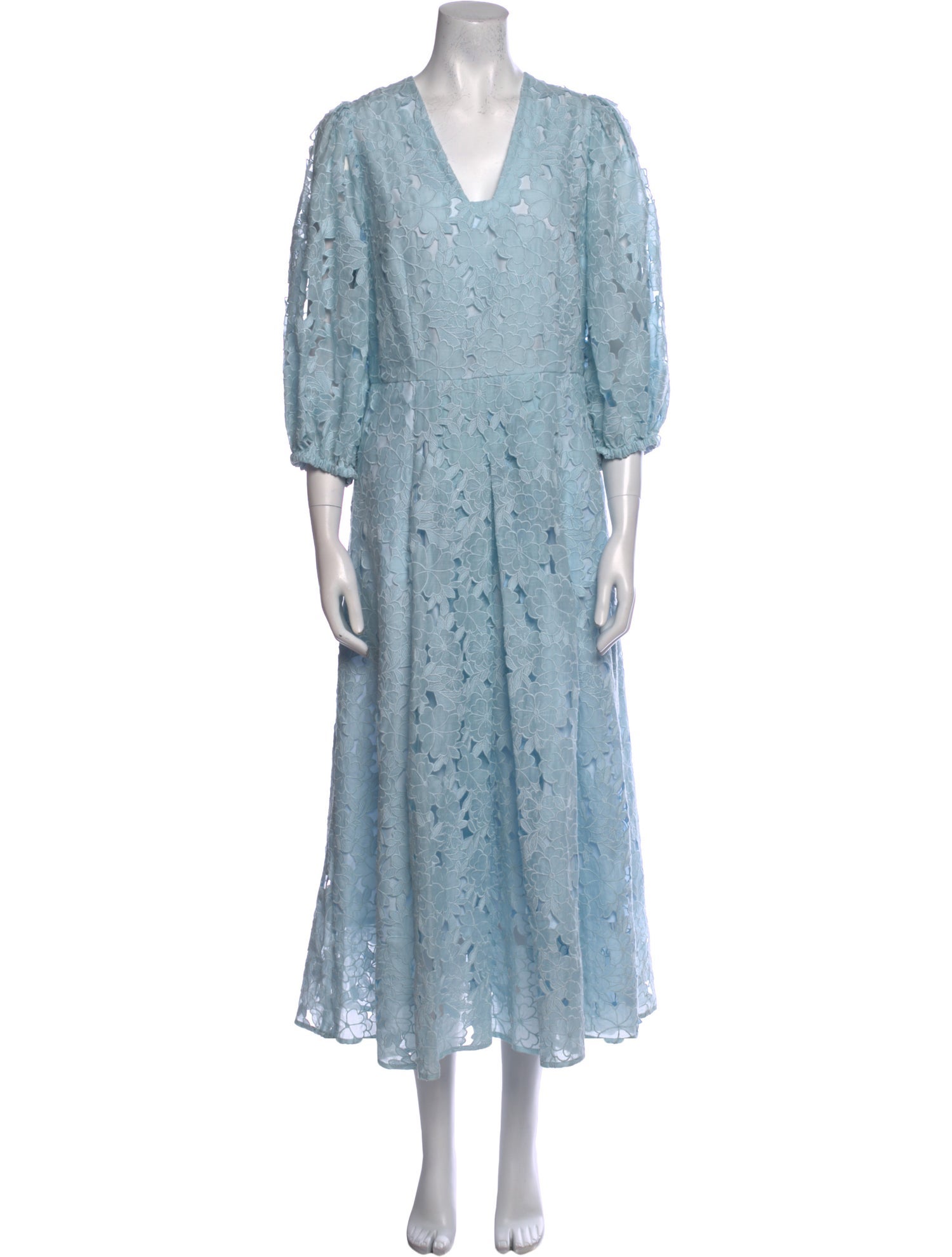 Maison Common V-Neck Long Dress