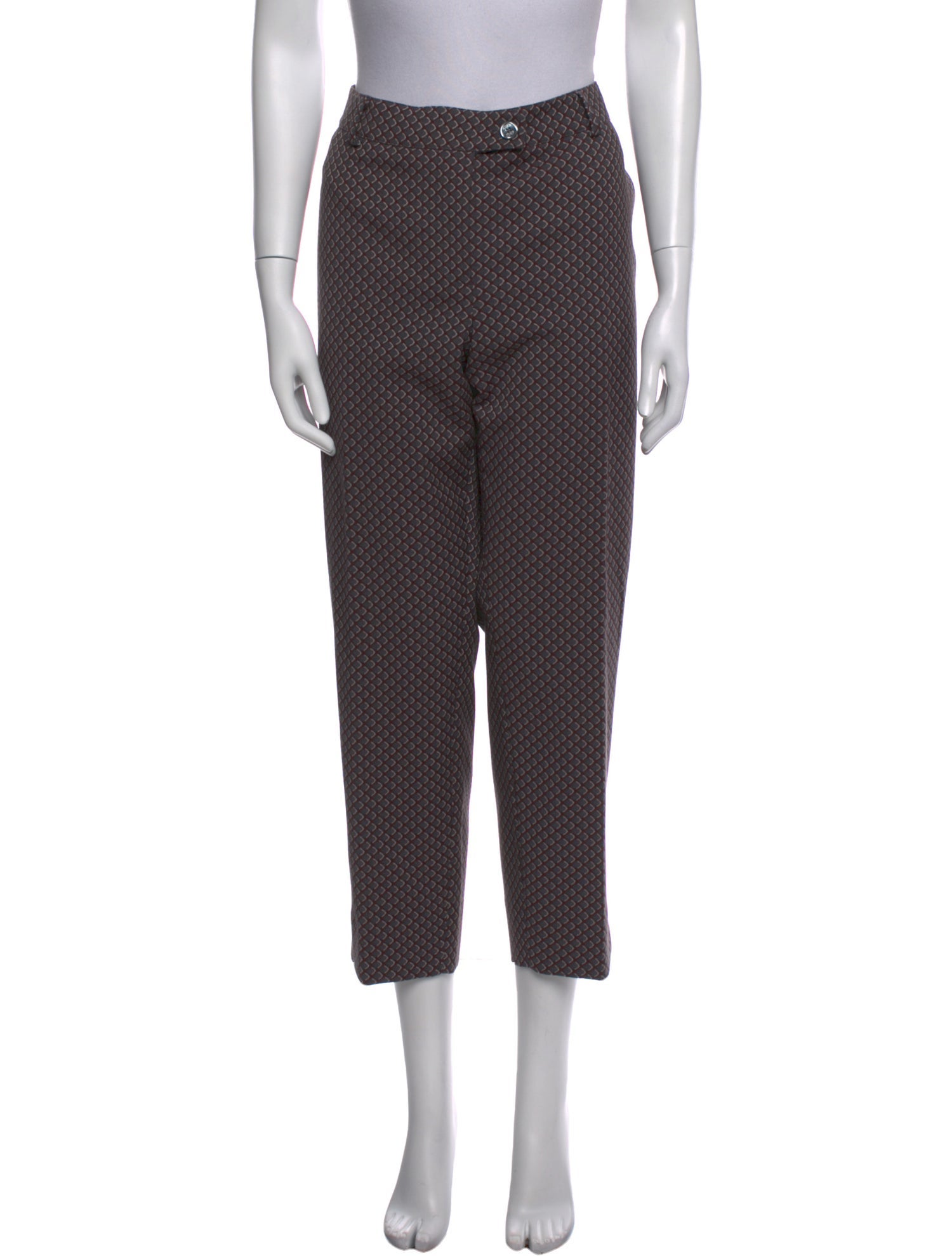 Maison Common Printed Straight Leg Pants w/ Tags