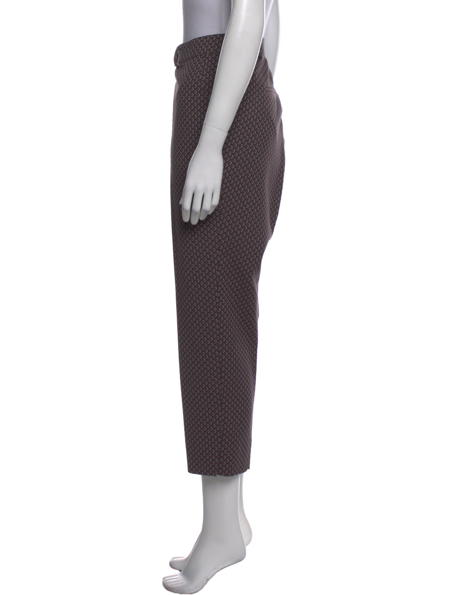 Maison Common Printed Straight Leg Pants w/ Tags