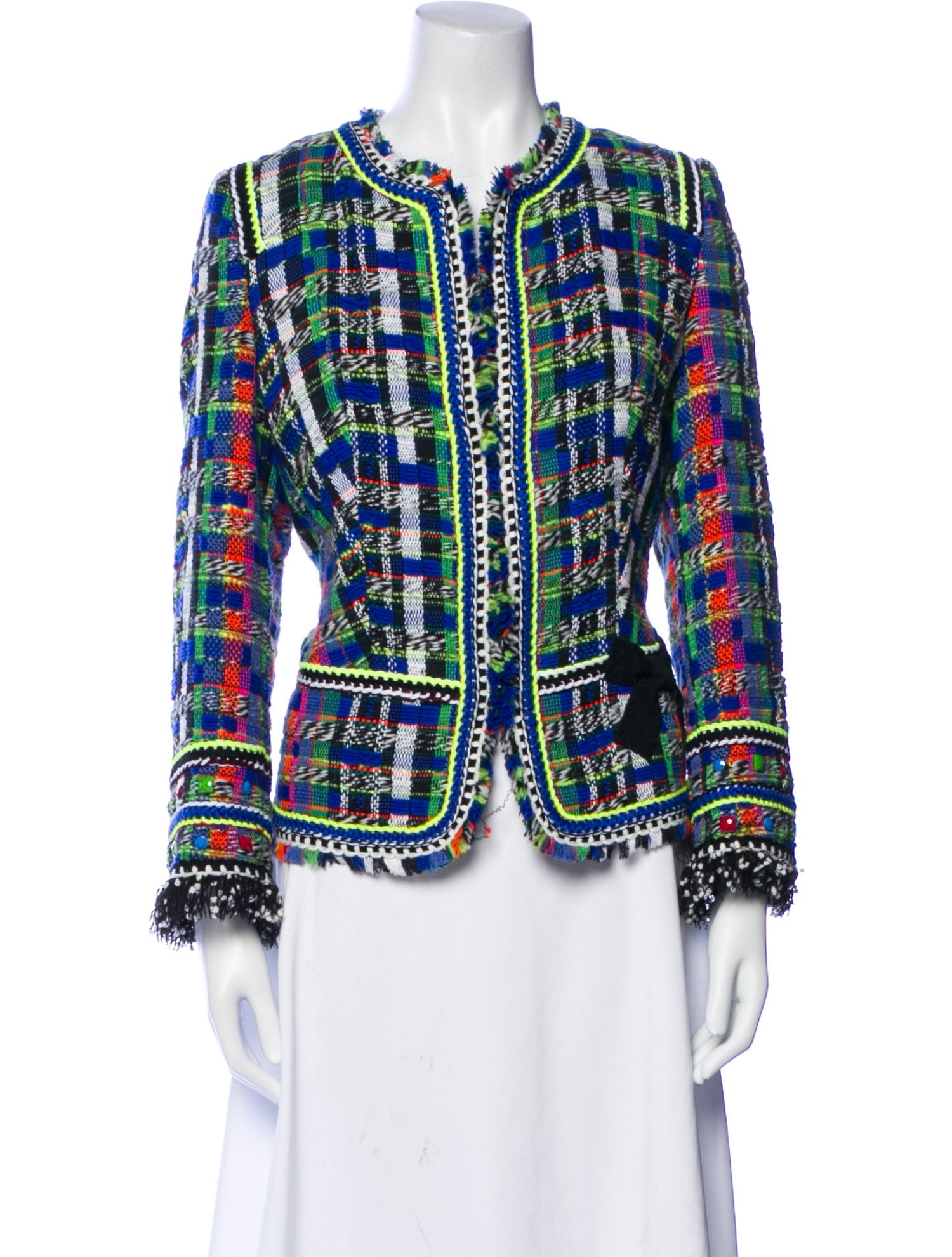 Maison Common Printed Evening Jacket