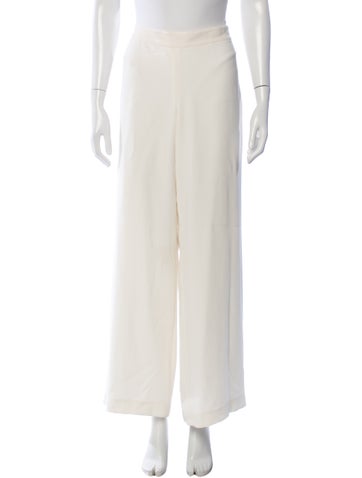 Pre-owned Maison Common Wide Leg Pants In Neutral