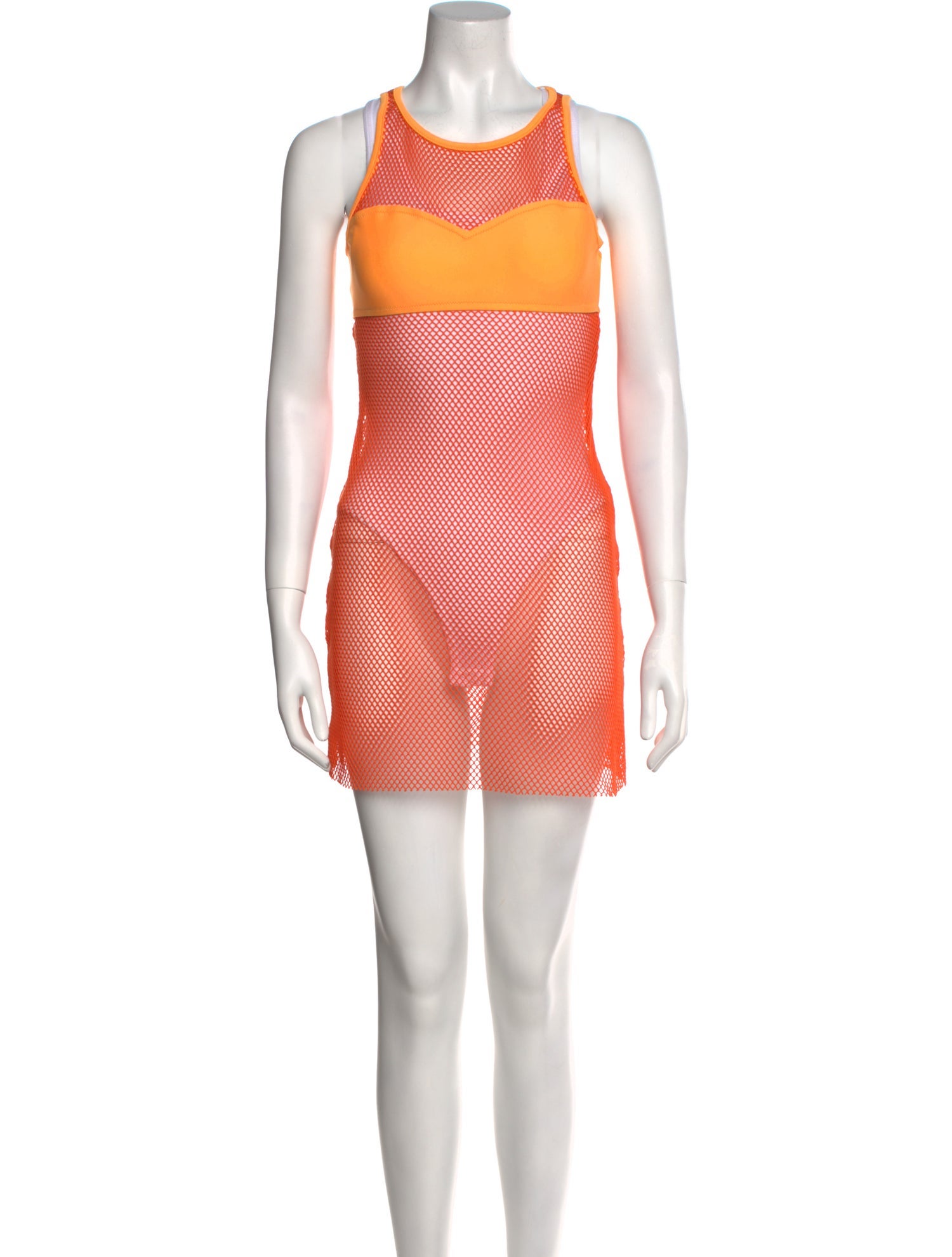 Moschino Swim Printed Mini Dress