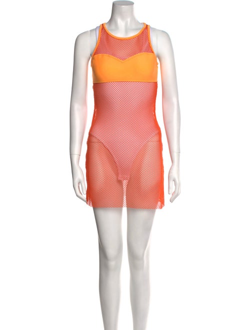 Moschino Swim Printed Mini Dress