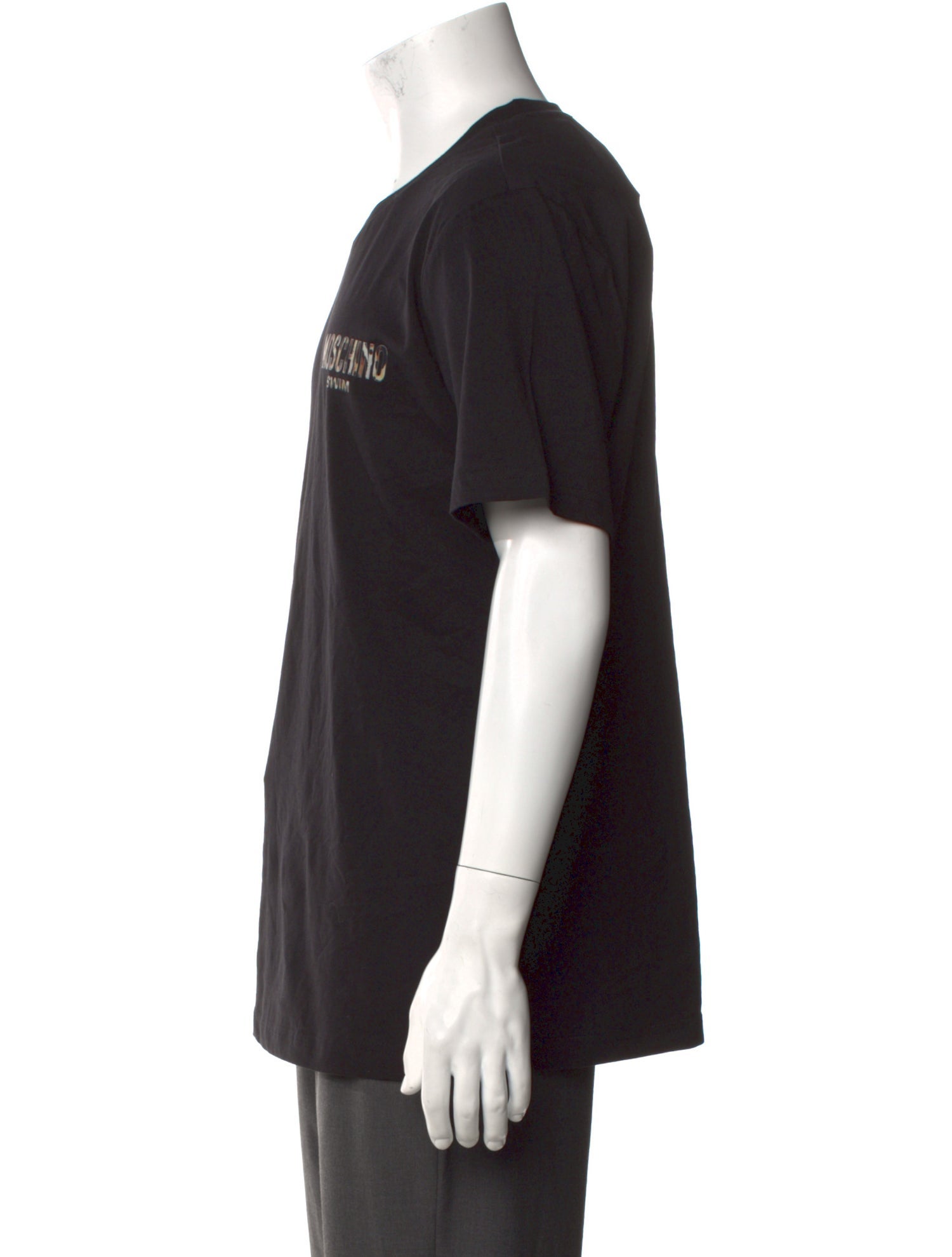 Moschino Swim Graphic Print Crew Neck T-Shirt w/ Tags