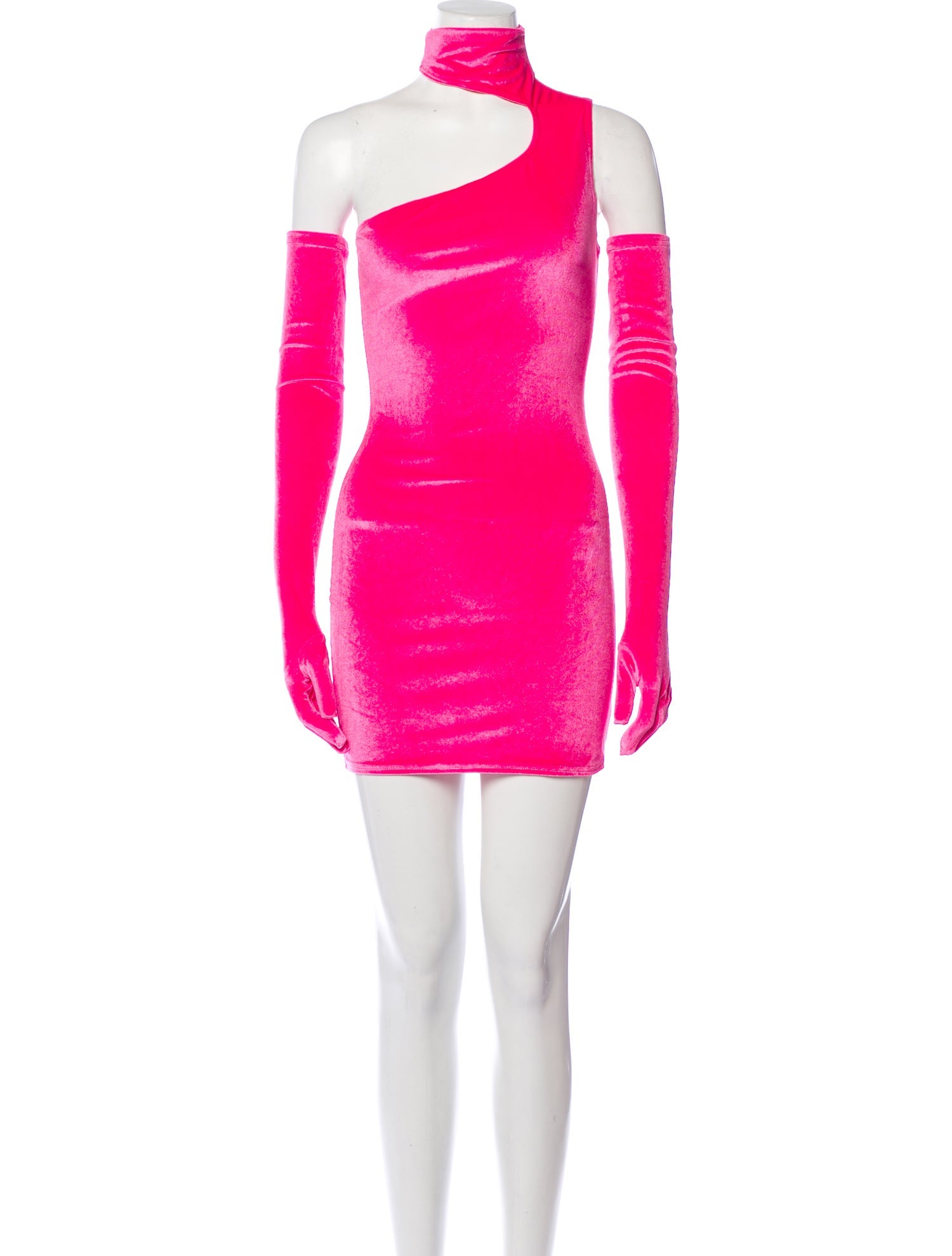 Miscreants One-Shoulder Mini Dress