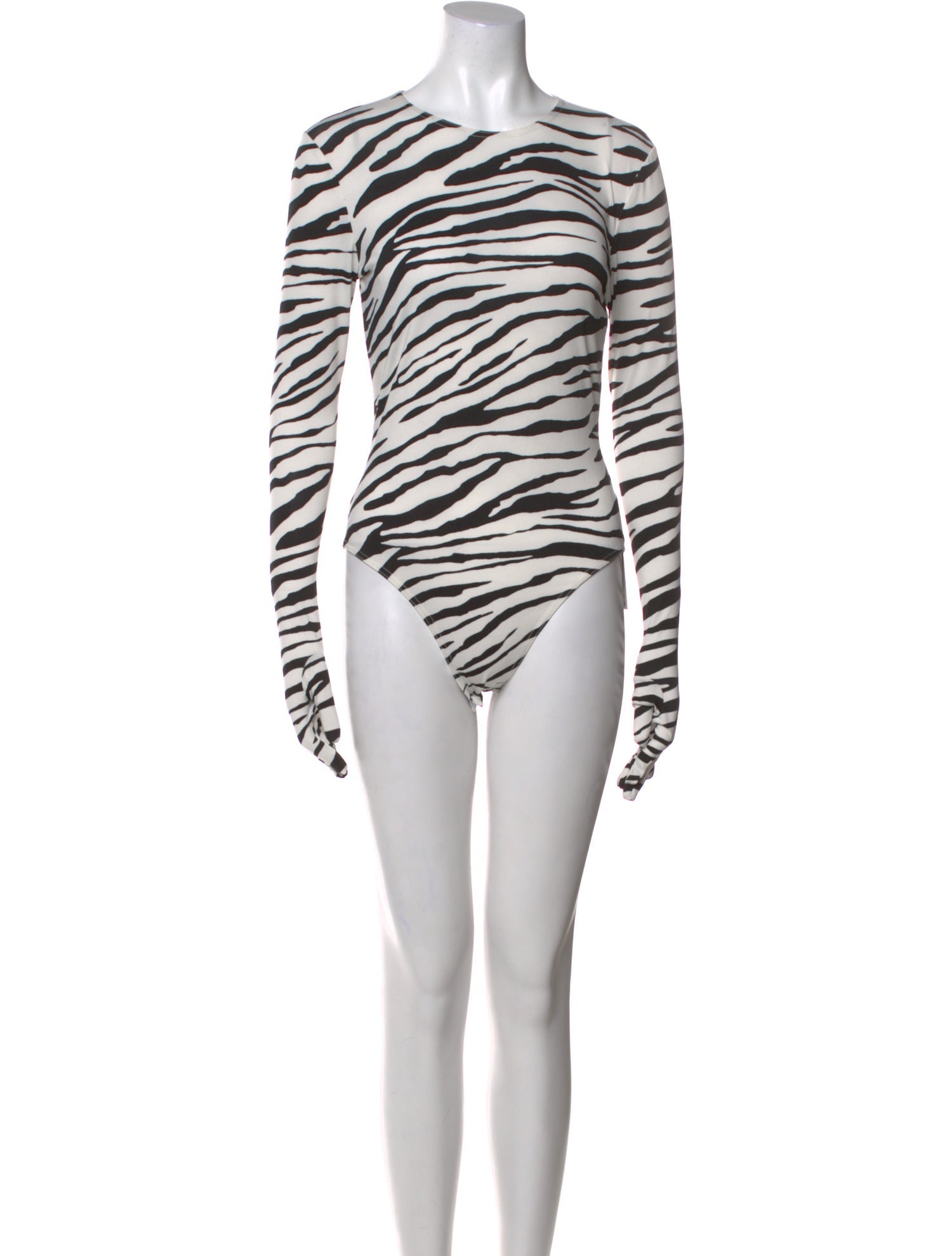 Miscreants Animal Print Crew Neck Bodysuit