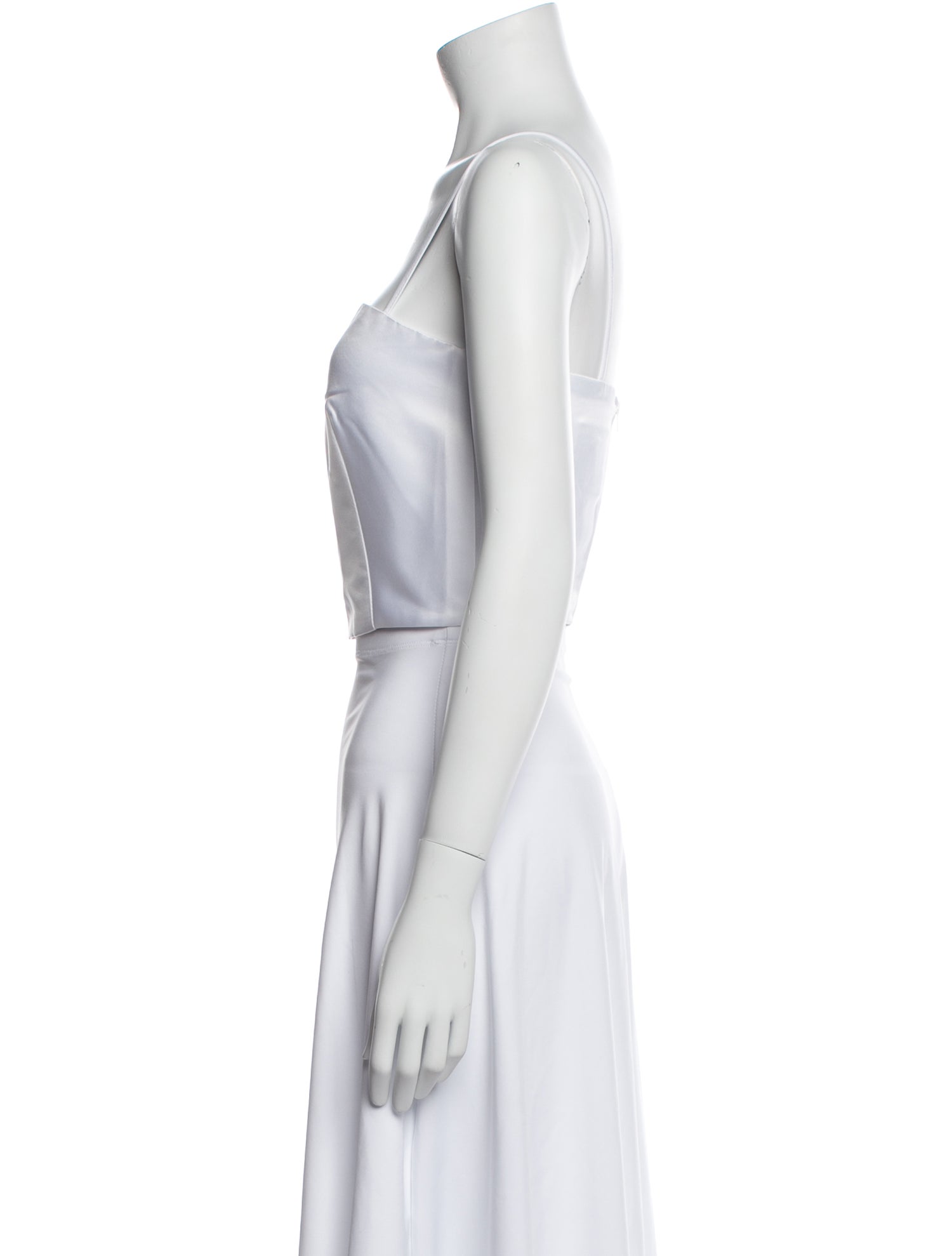 Miscreants Square Neckline Sleeveless Crop Top