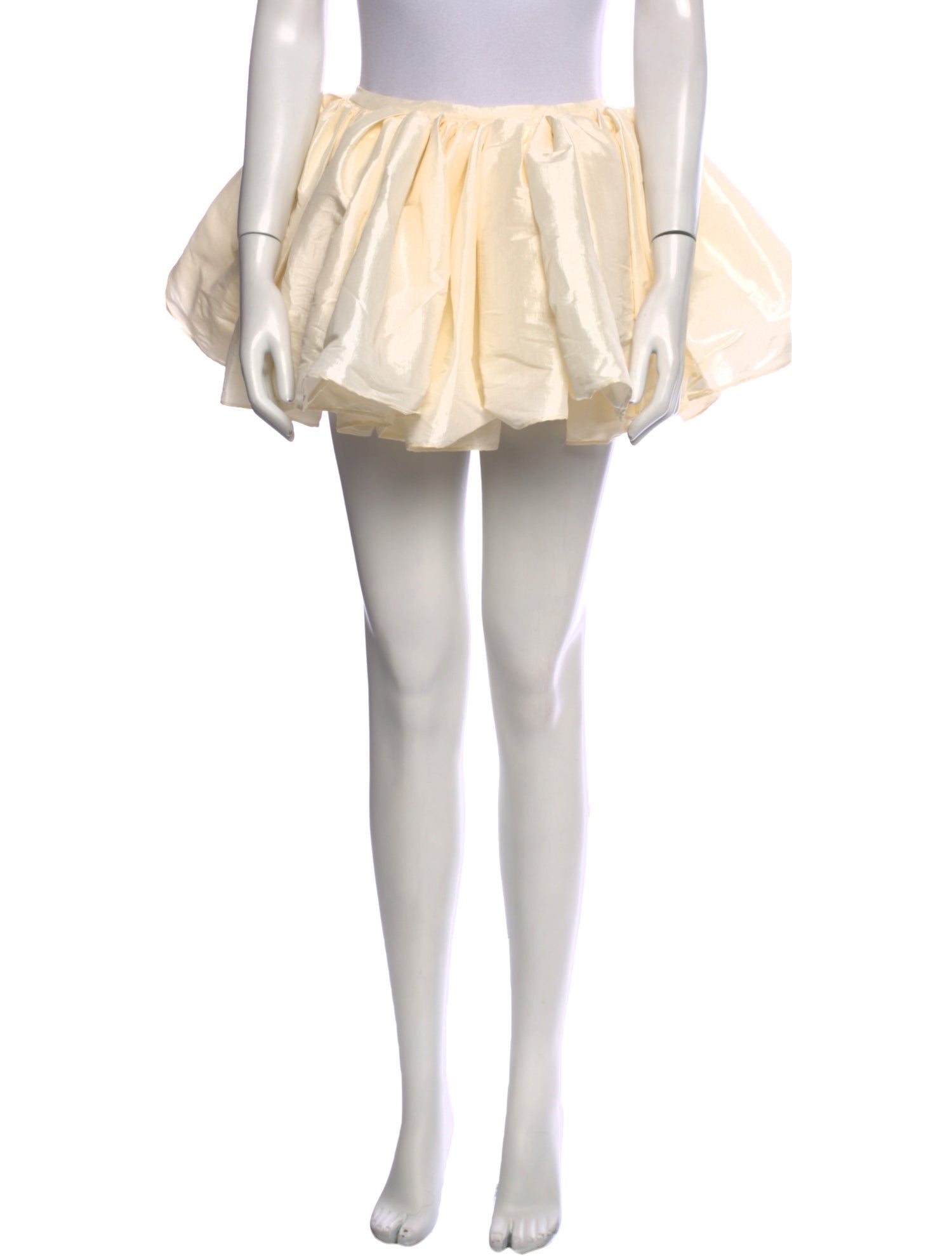 Miscreants Ruffle Embellishment Mini Skirt