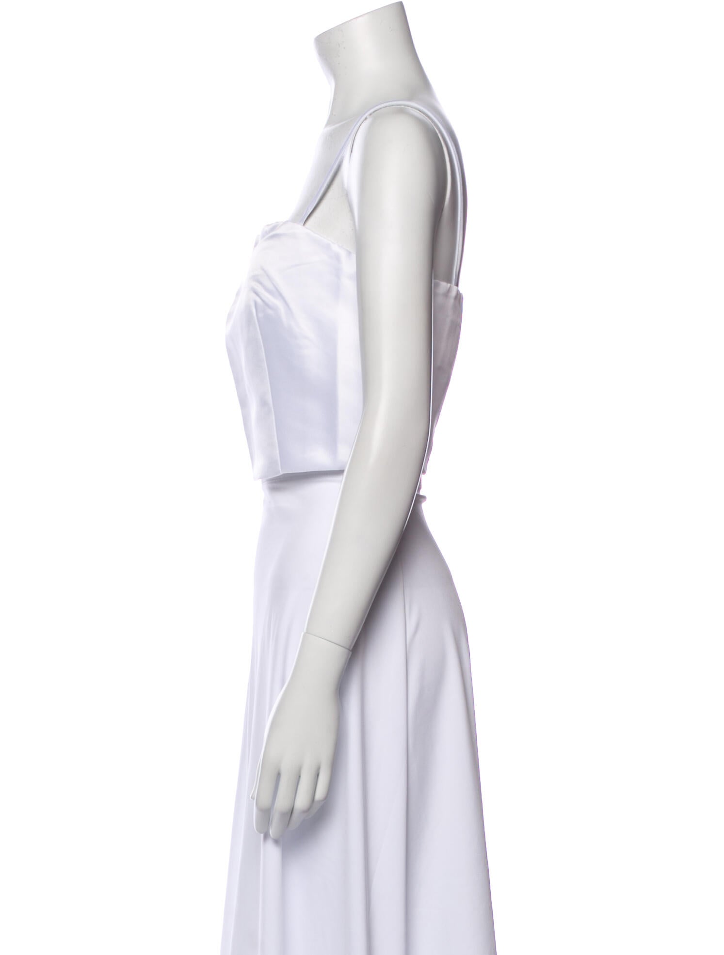 Miscreants Square Neckline Sleeveless Crop Top