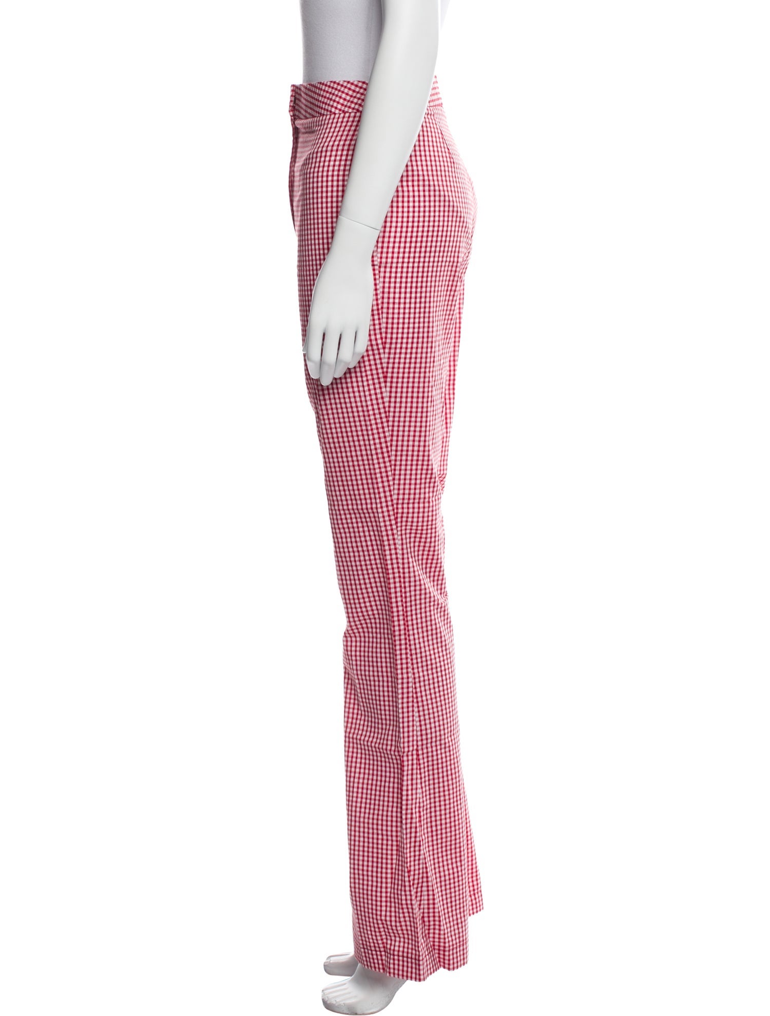 Miscreants Plaid Print Straight Leg Pants