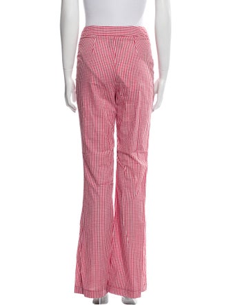 Miscreants Plaid Print Straight Leg Pants