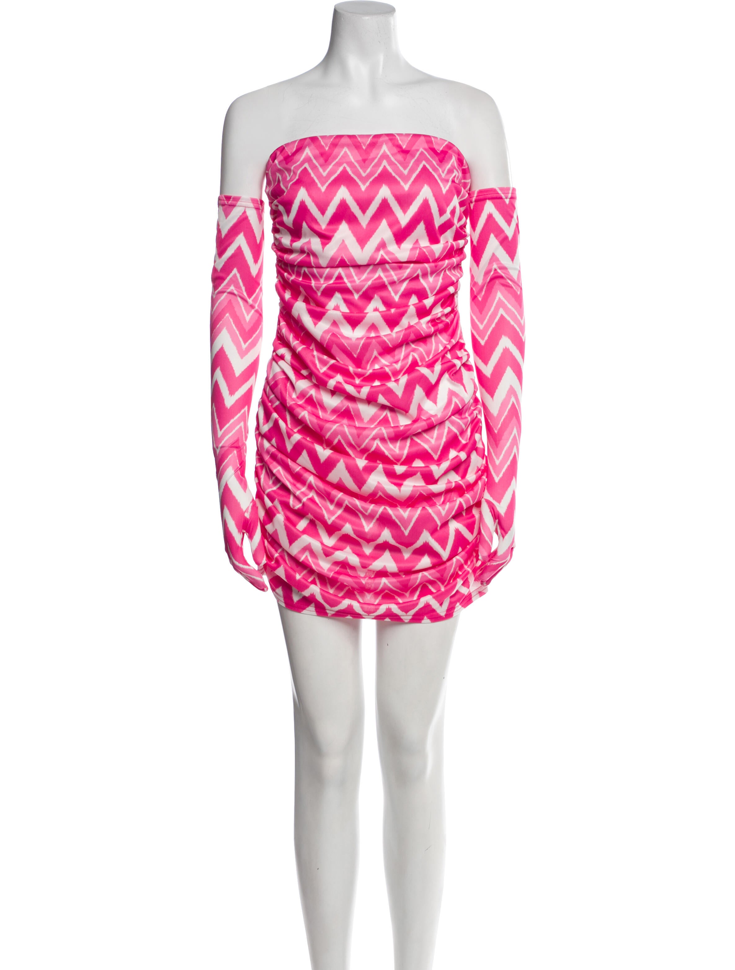 Miscreants Printed Mini Dress