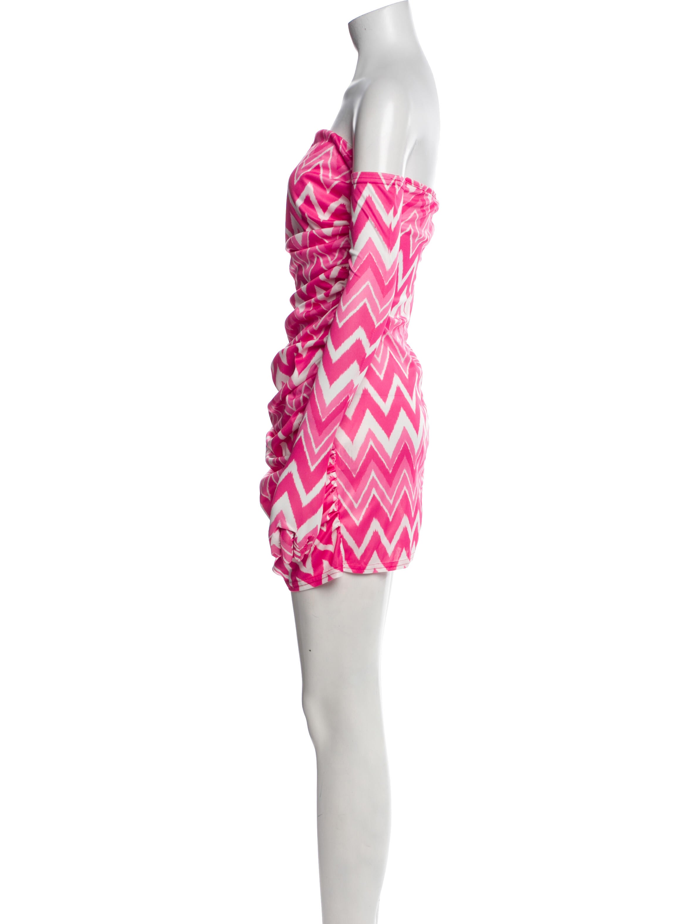 Miscreants Printed Mini Dress