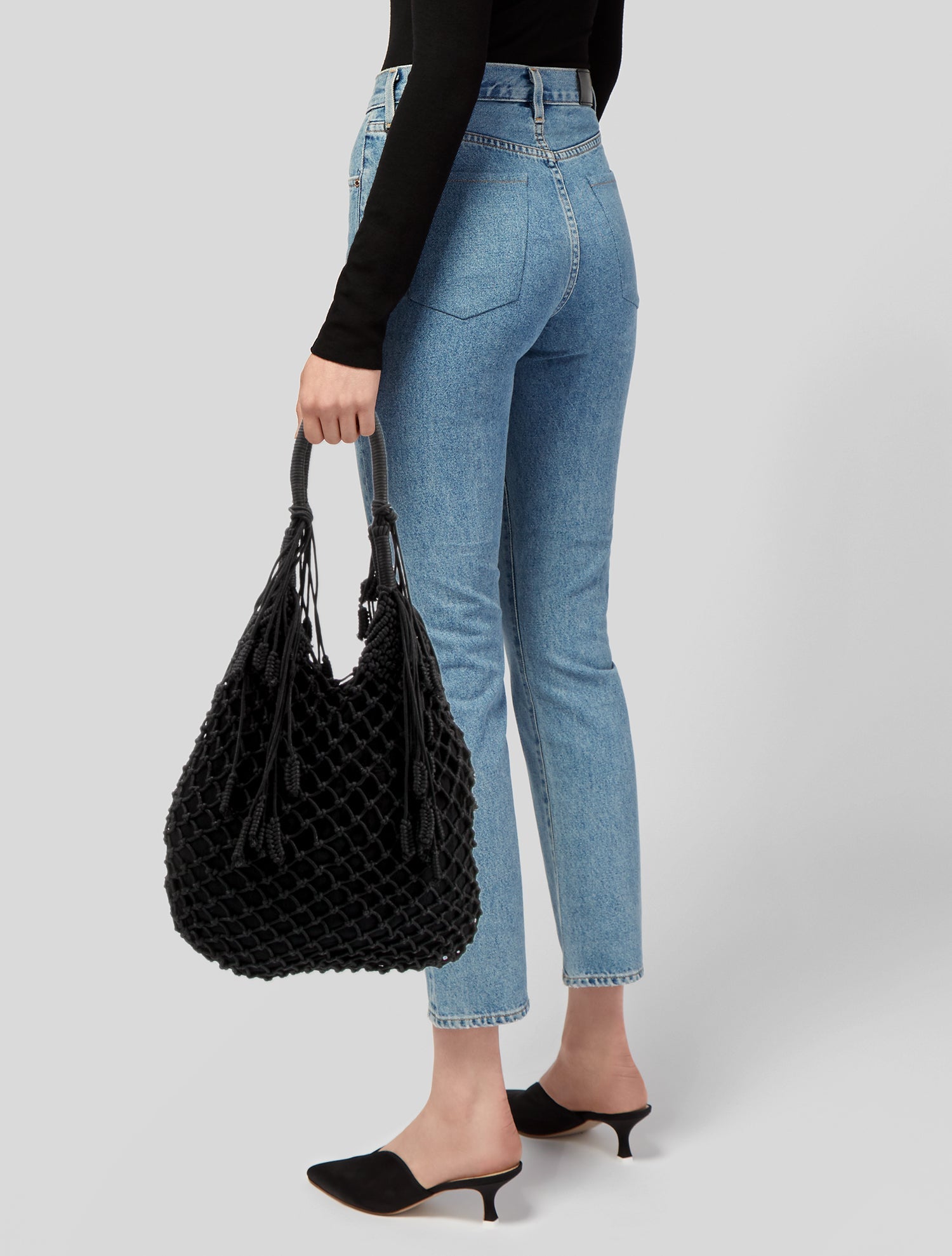 Monserat De Lucca Fabric Woven Bag