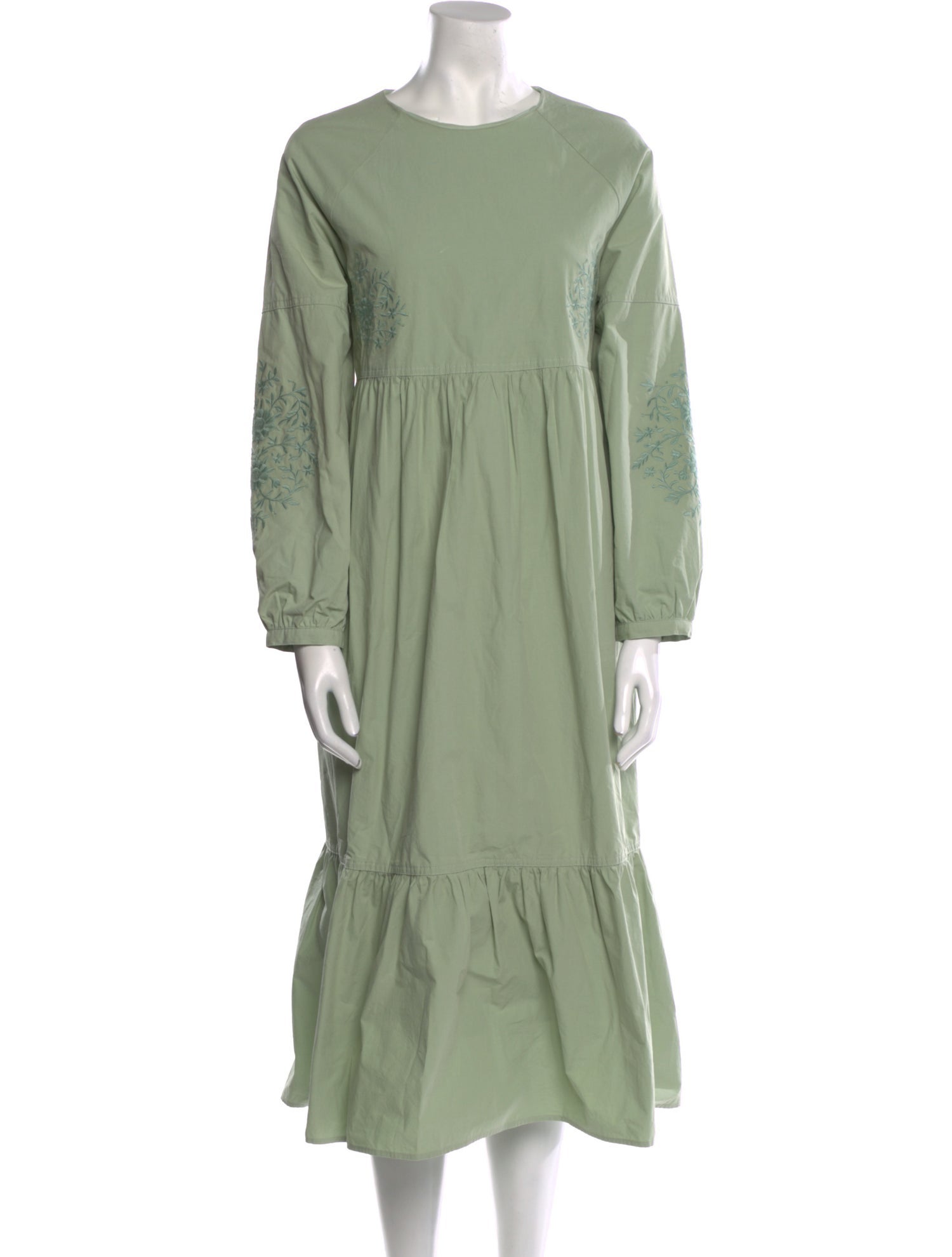 Meadows Crew Neck Long Dress