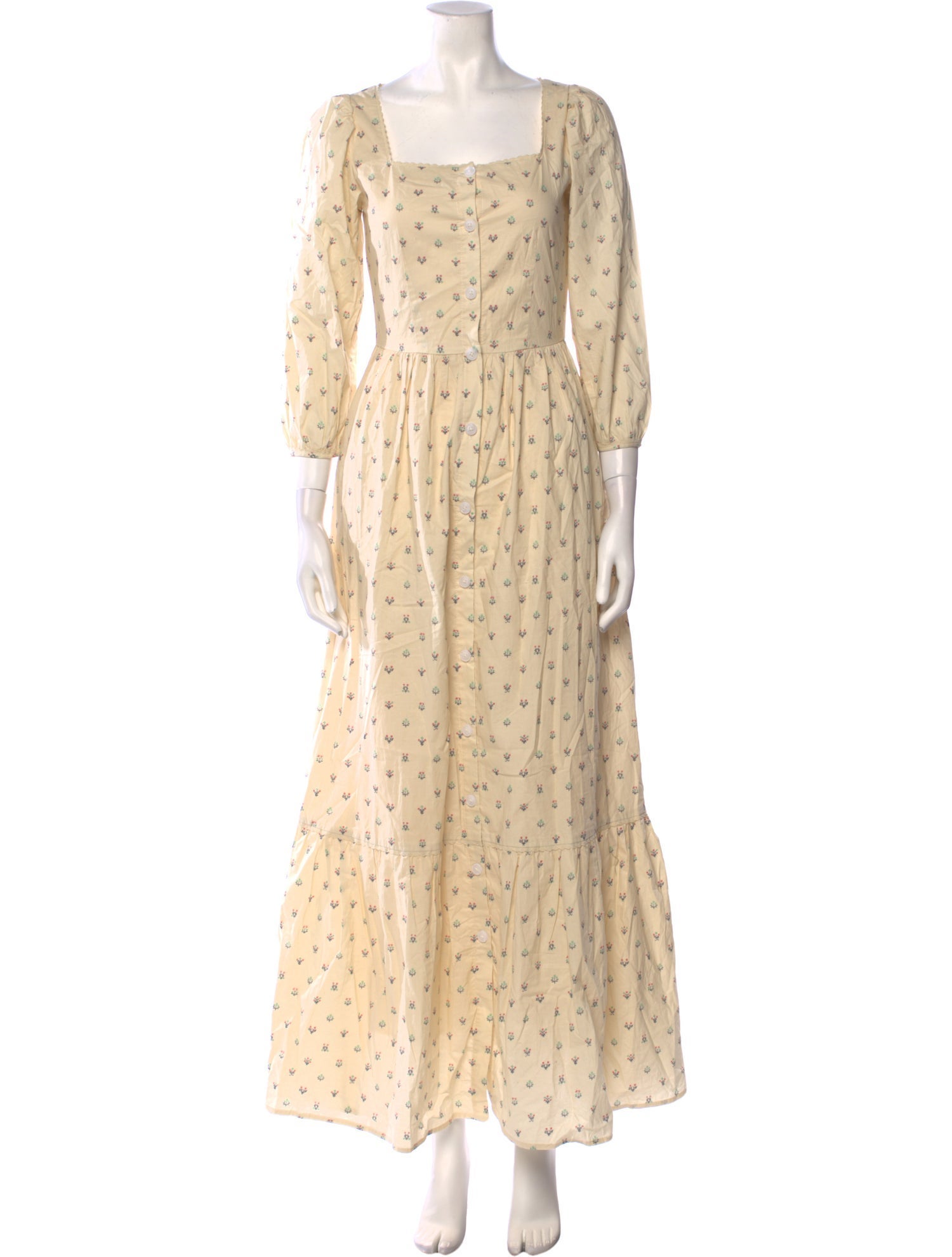 Meadows Printed Long Dress