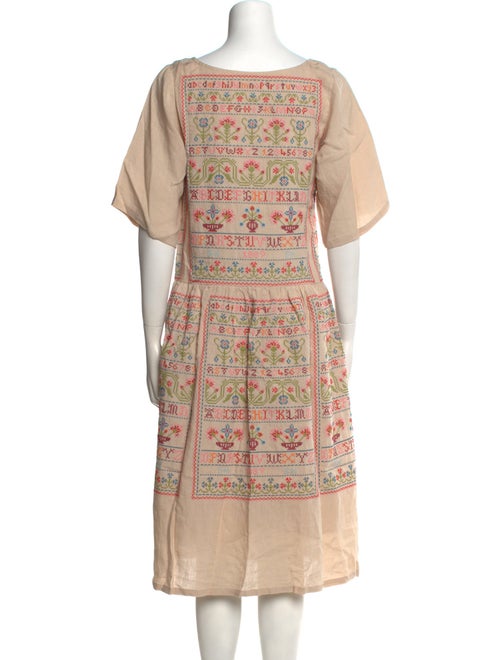 Meadows Linen Midi Length Dress