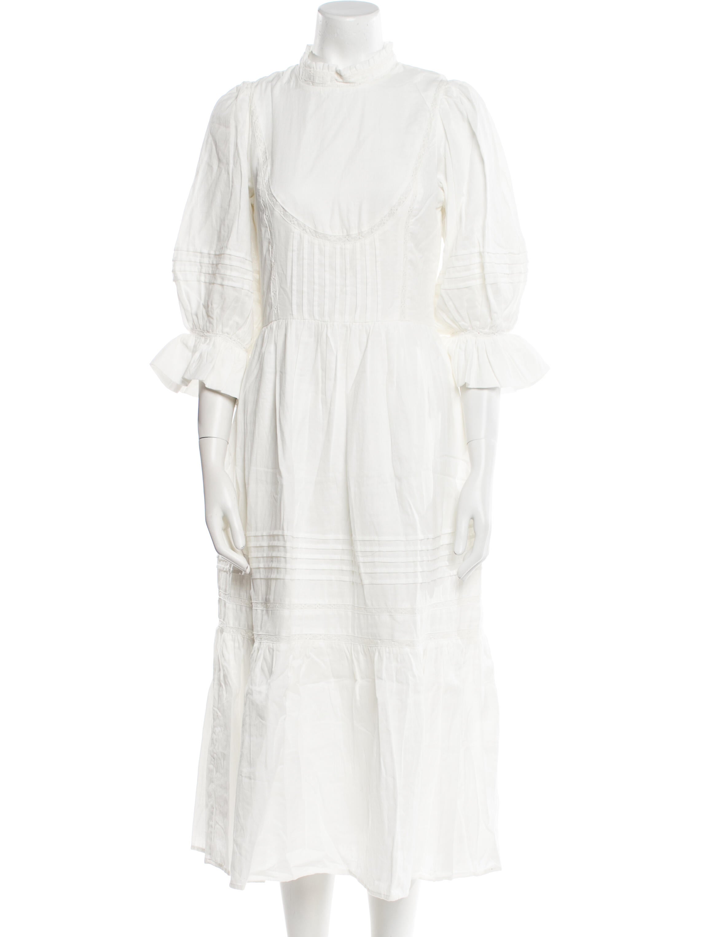 Meadows Mock Neck Long Dress