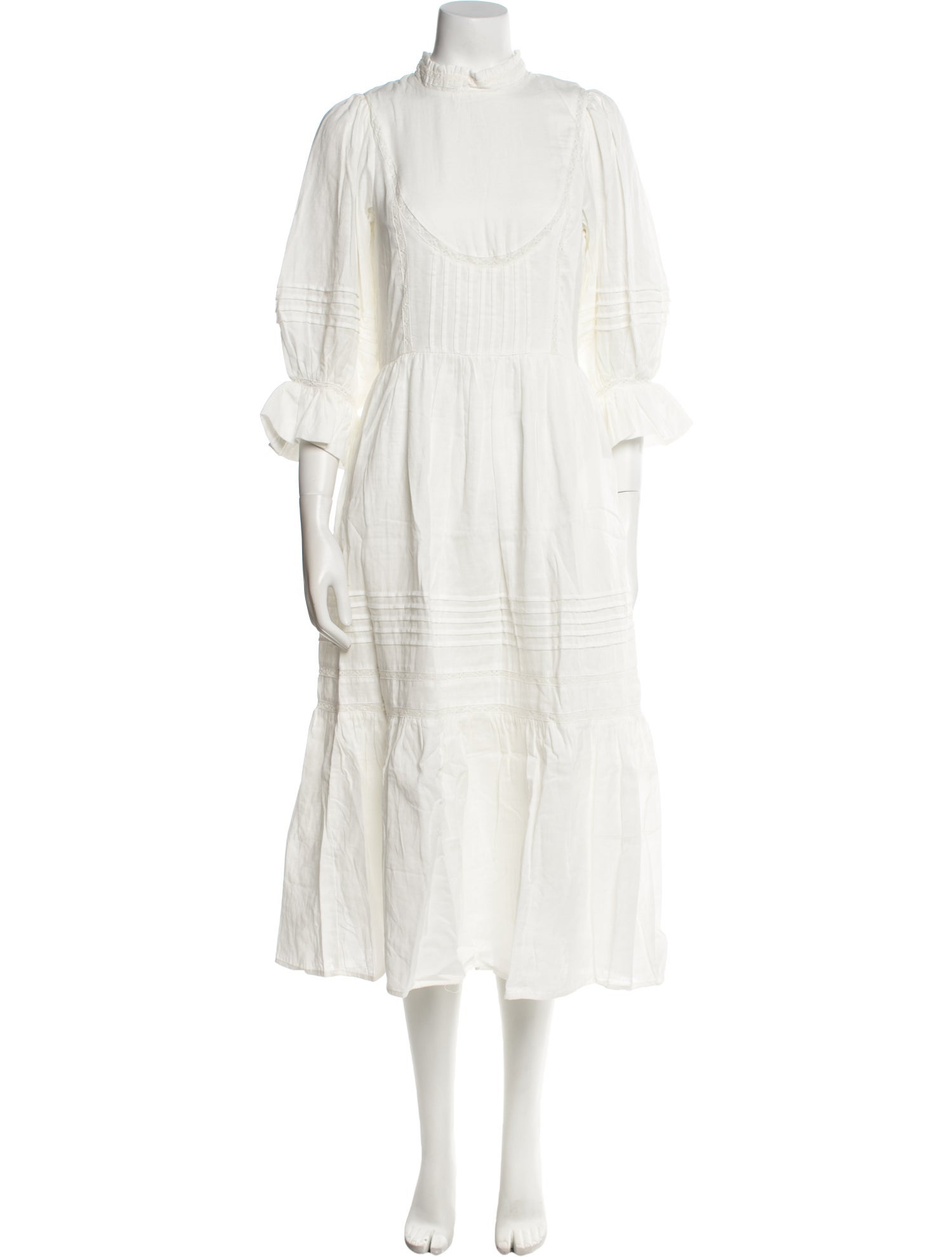 Meadows Mock Neck Long Dress