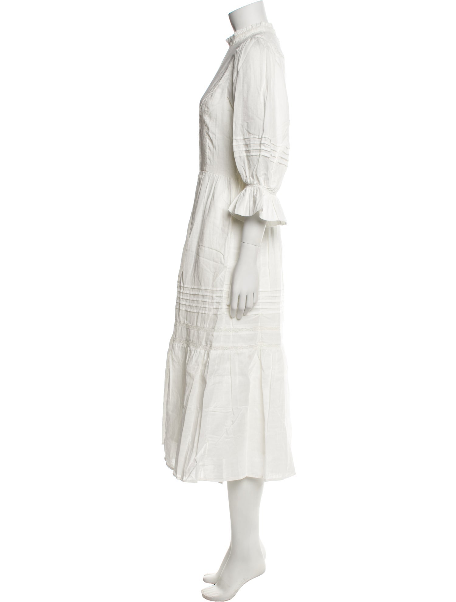 Meadows Mock Neck Long Dress