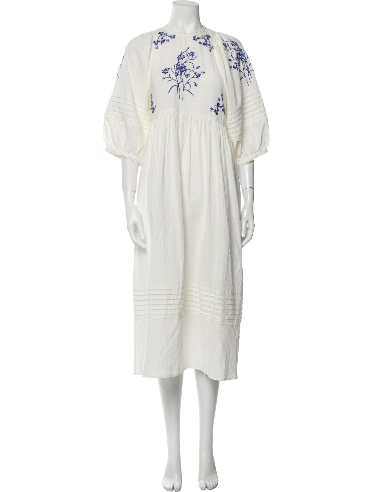 Meadows Crew Neck Midi Length Dress