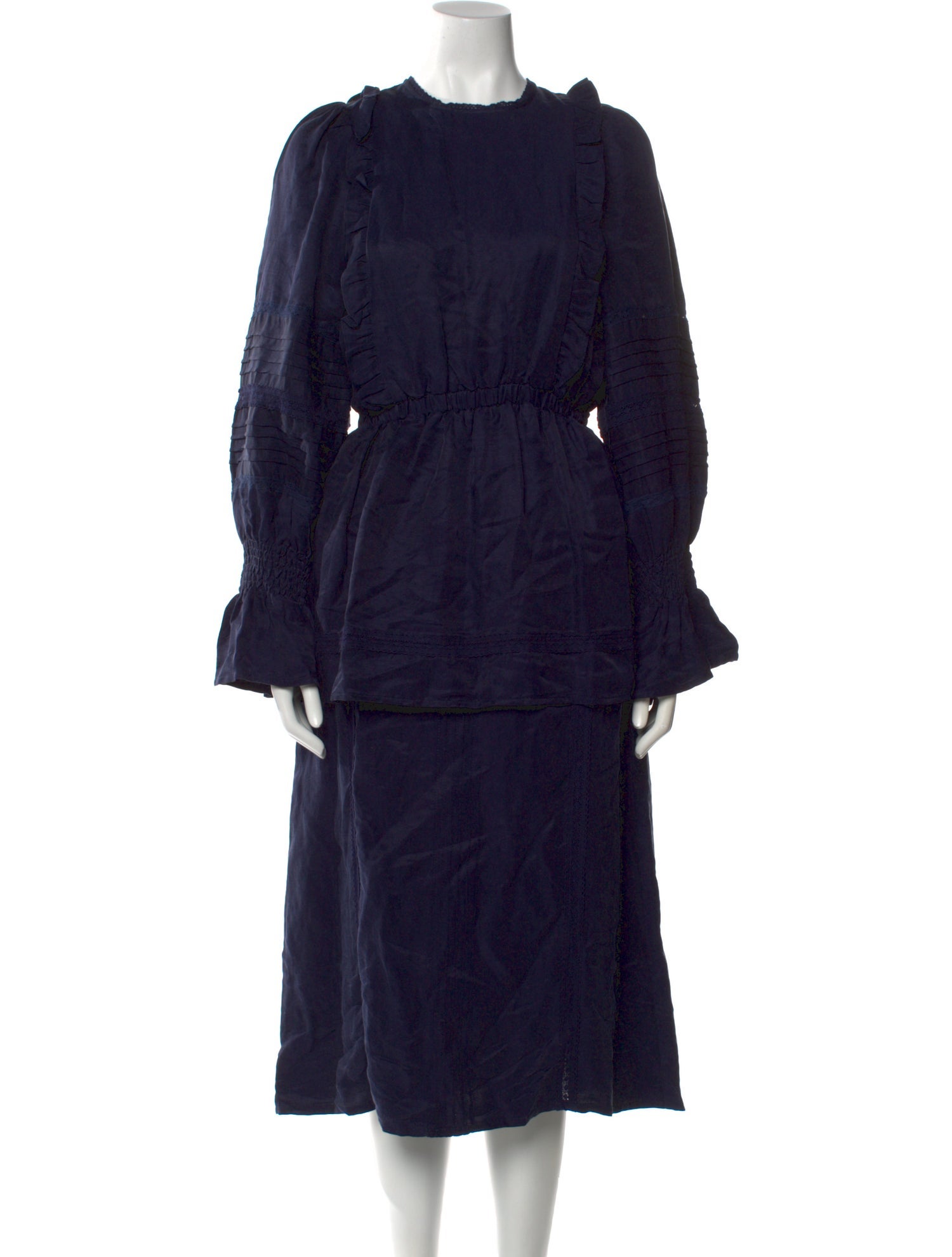 Meadows Crew Neck Midi Length Dress