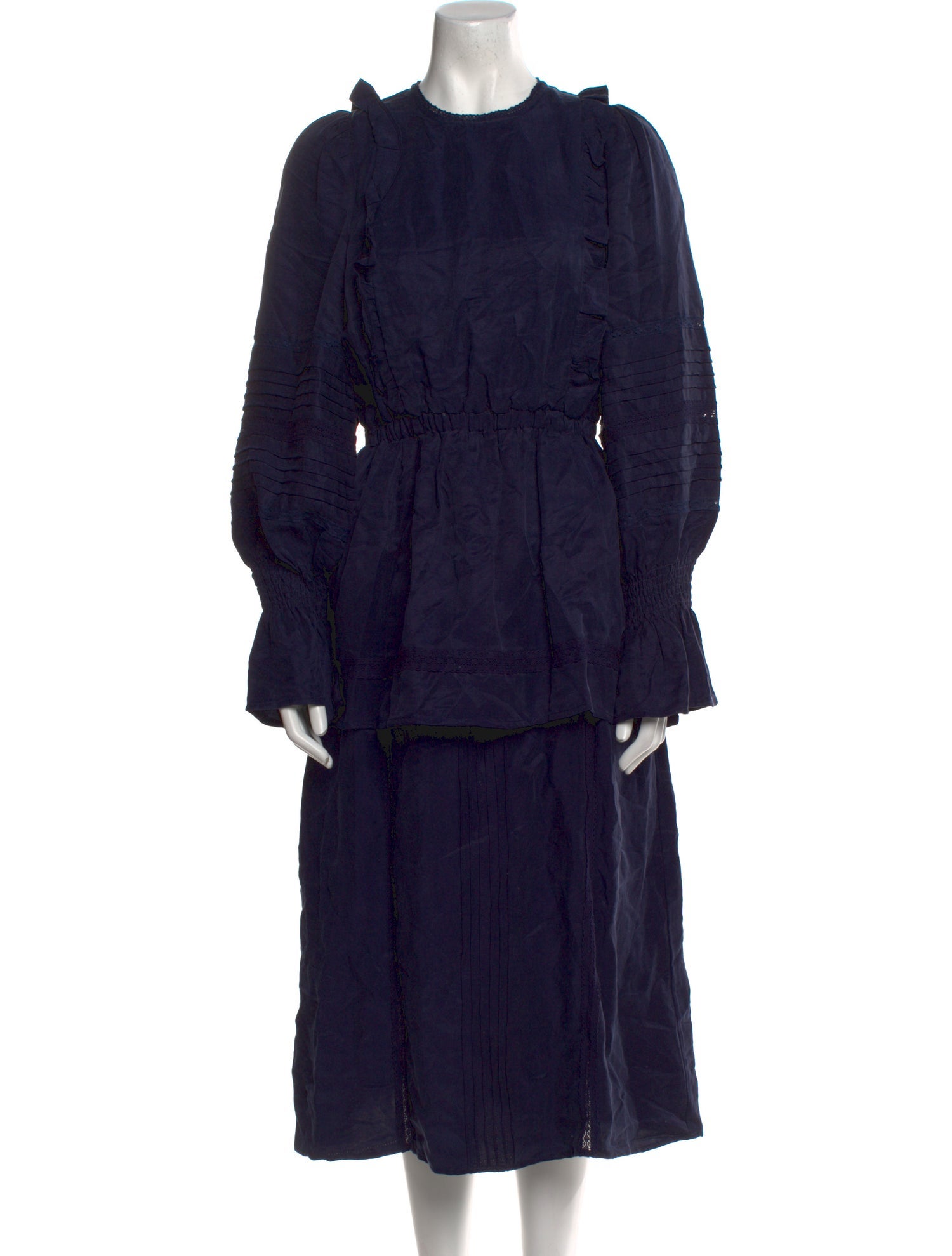 Meadows Crew Neck Midi Length Dress