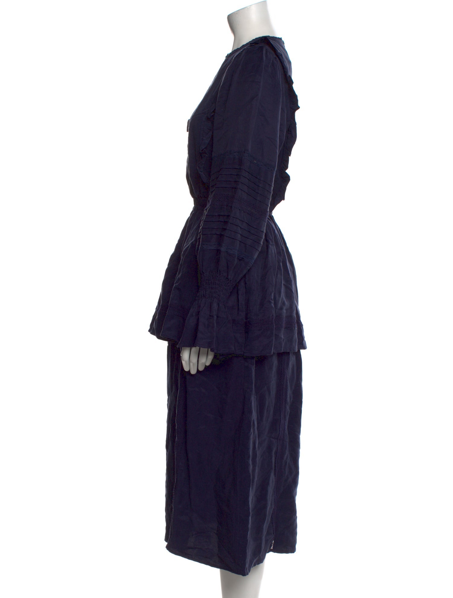 Meadows Crew Neck Midi Length Dress