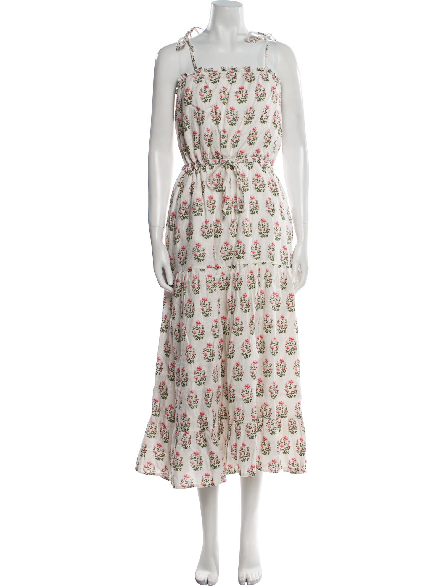 Meadows Linen Long Dress