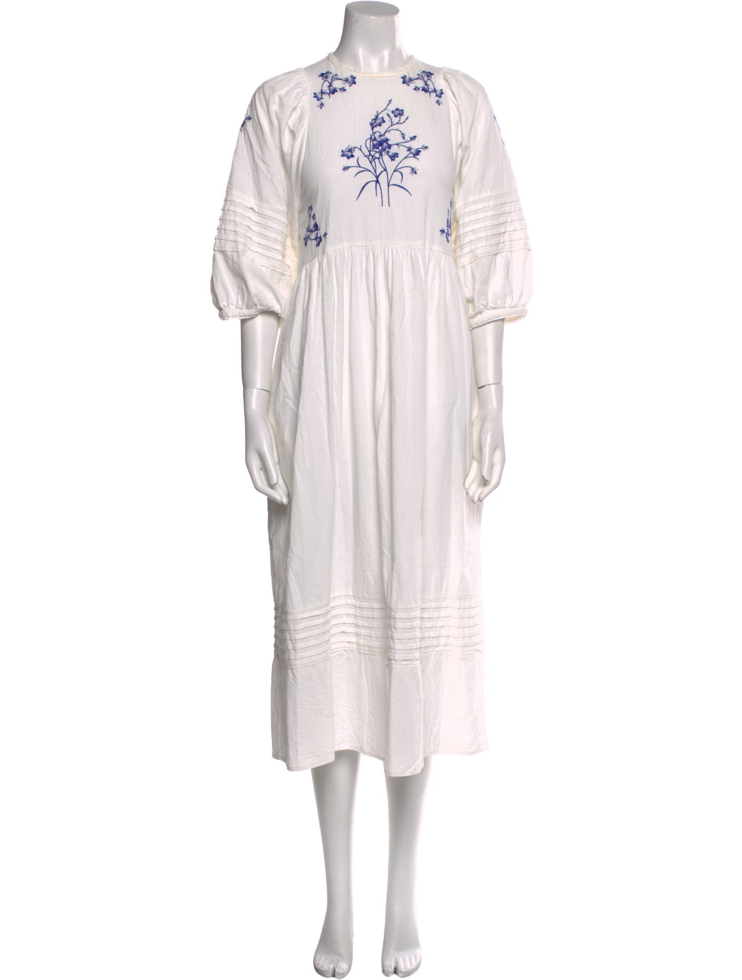 Meadows Crew Neck Long Dress