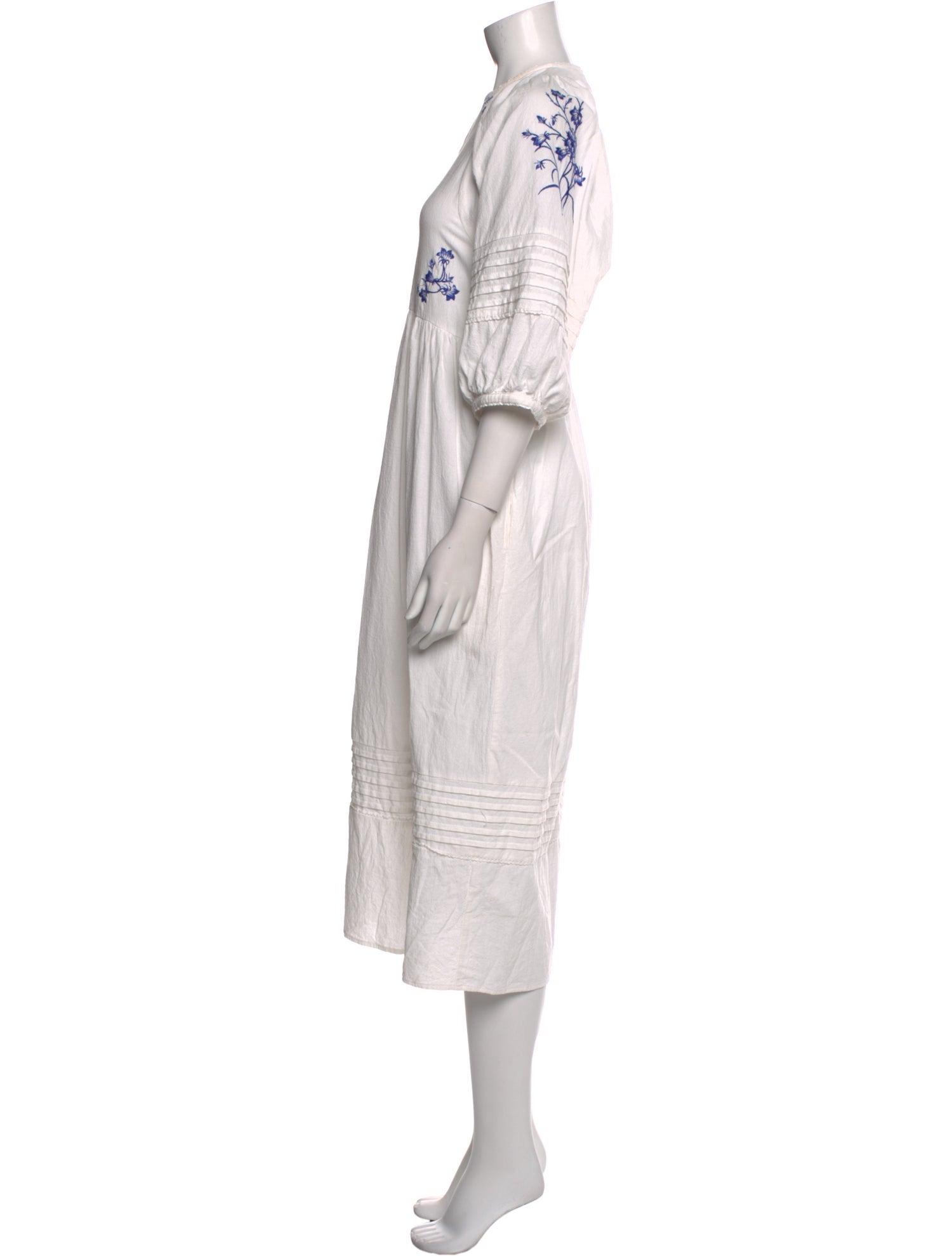 Meadows Crew Neck Long Dress