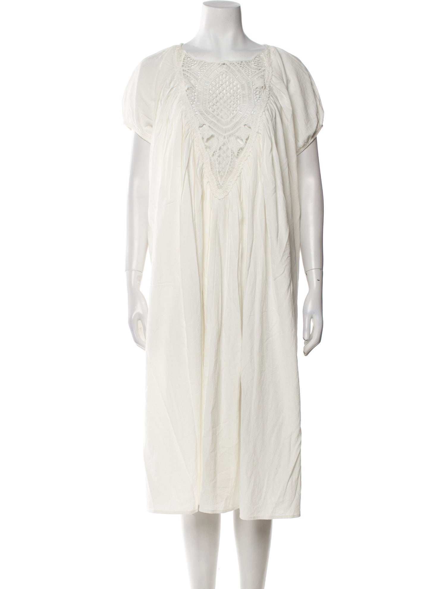 Meadows Bateau Neckline Midi Length Dress