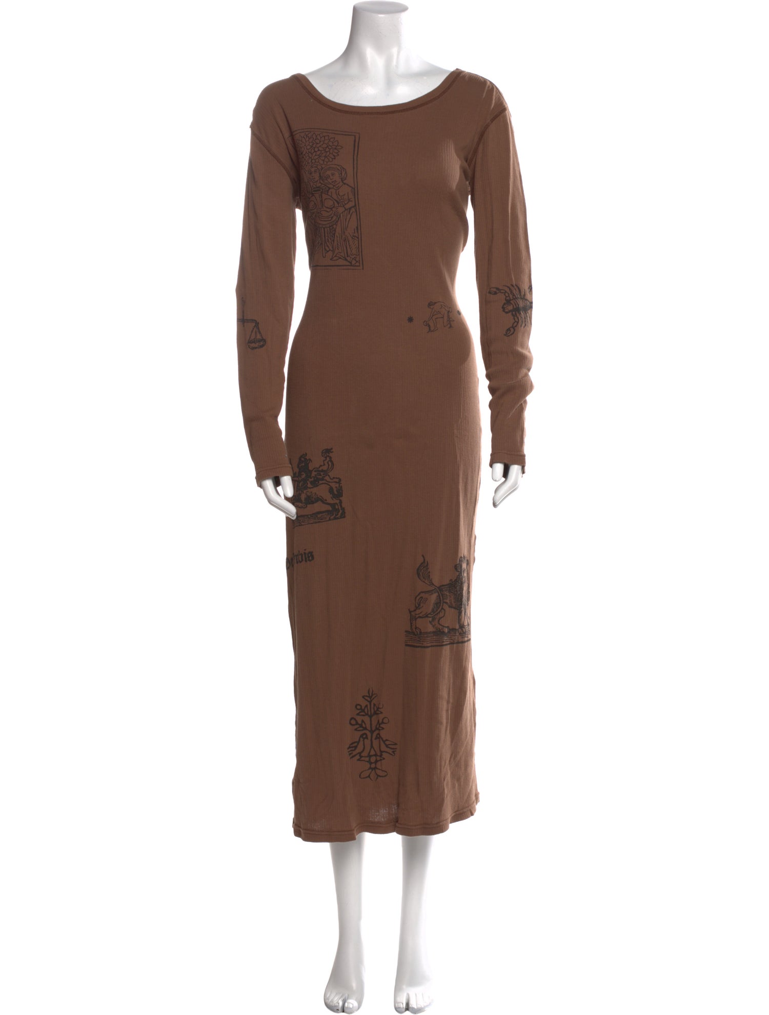 Meadows Printed Midi Length Dress