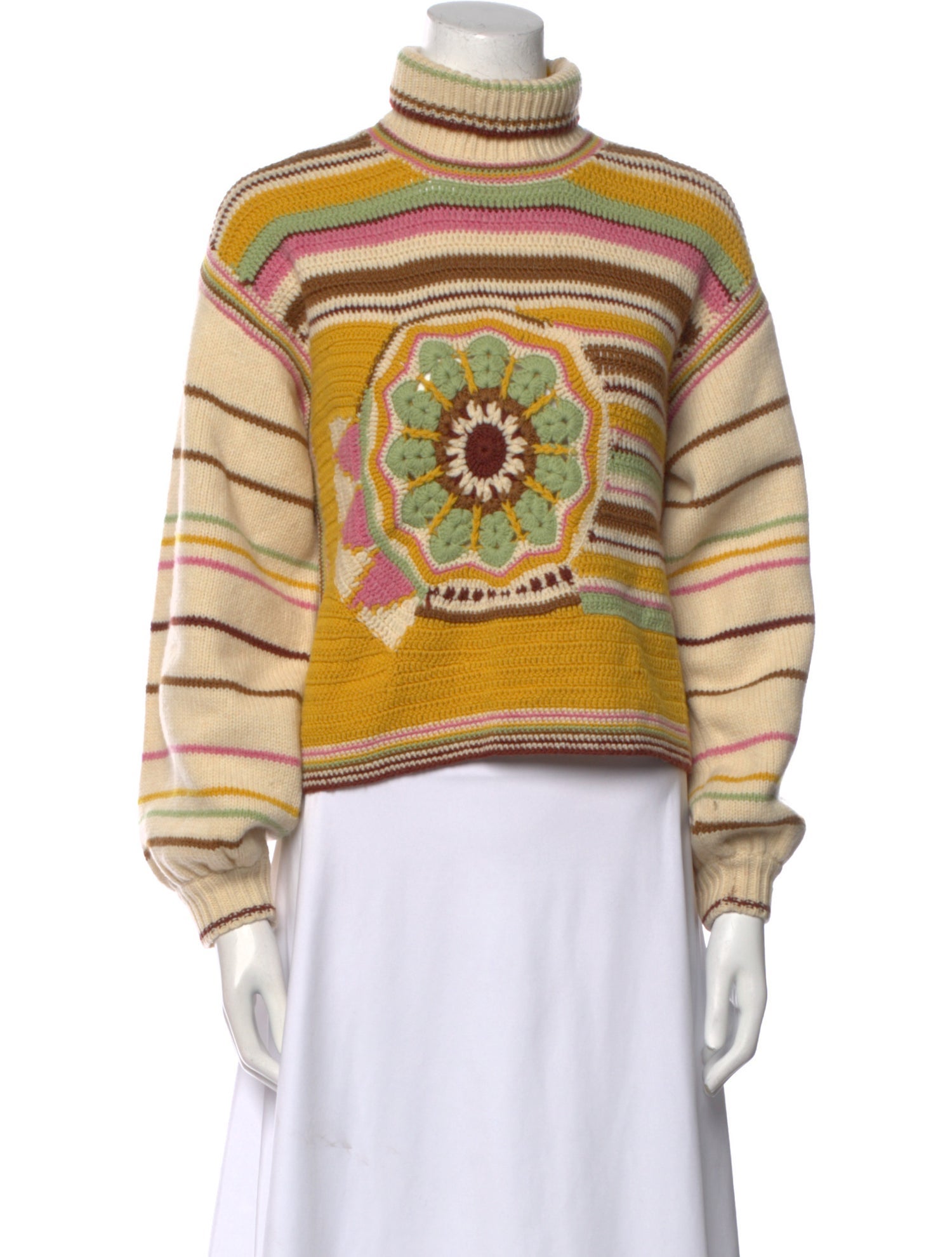 Meadows Wool Printed Sweater