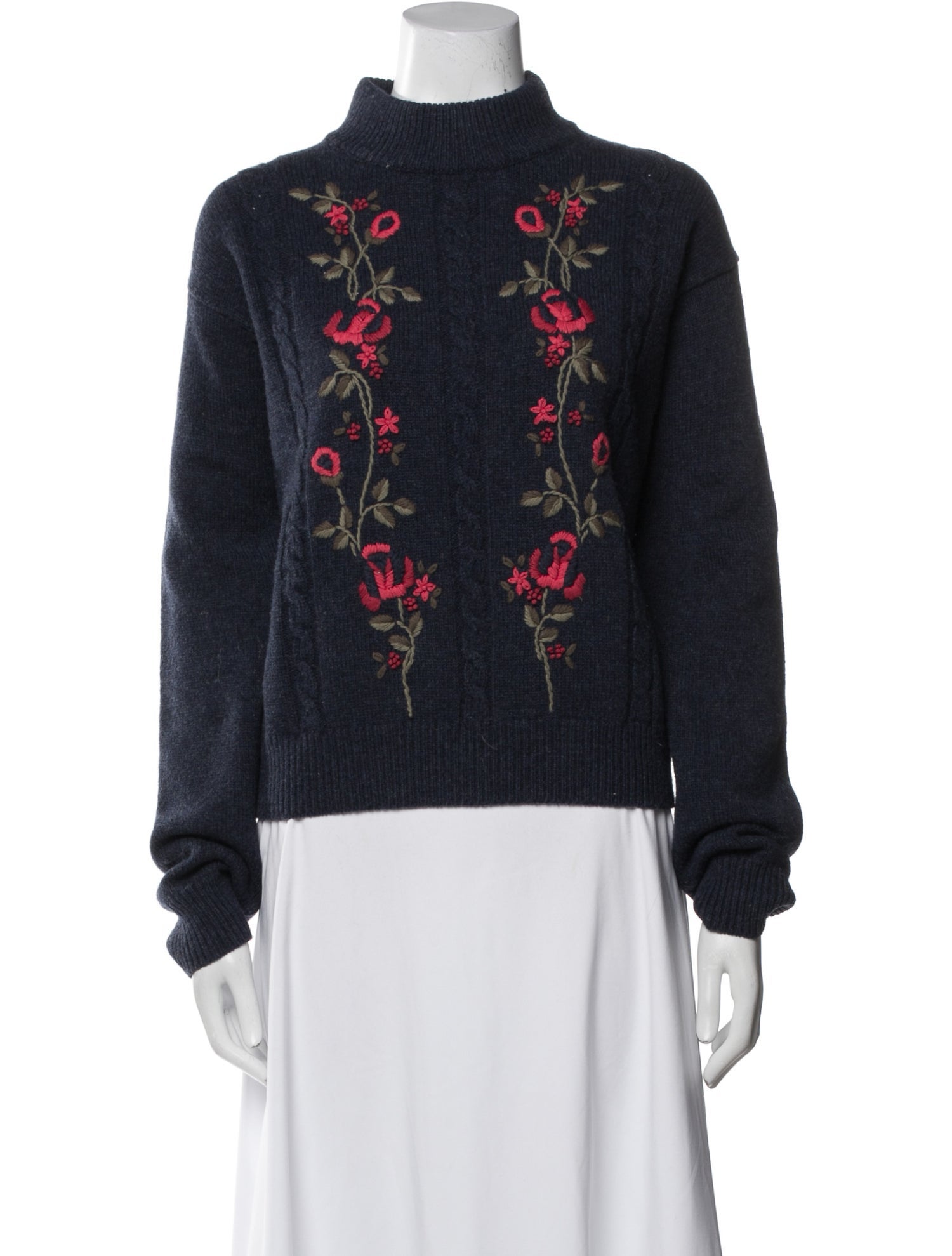 Meadows Wool Printed Sweater