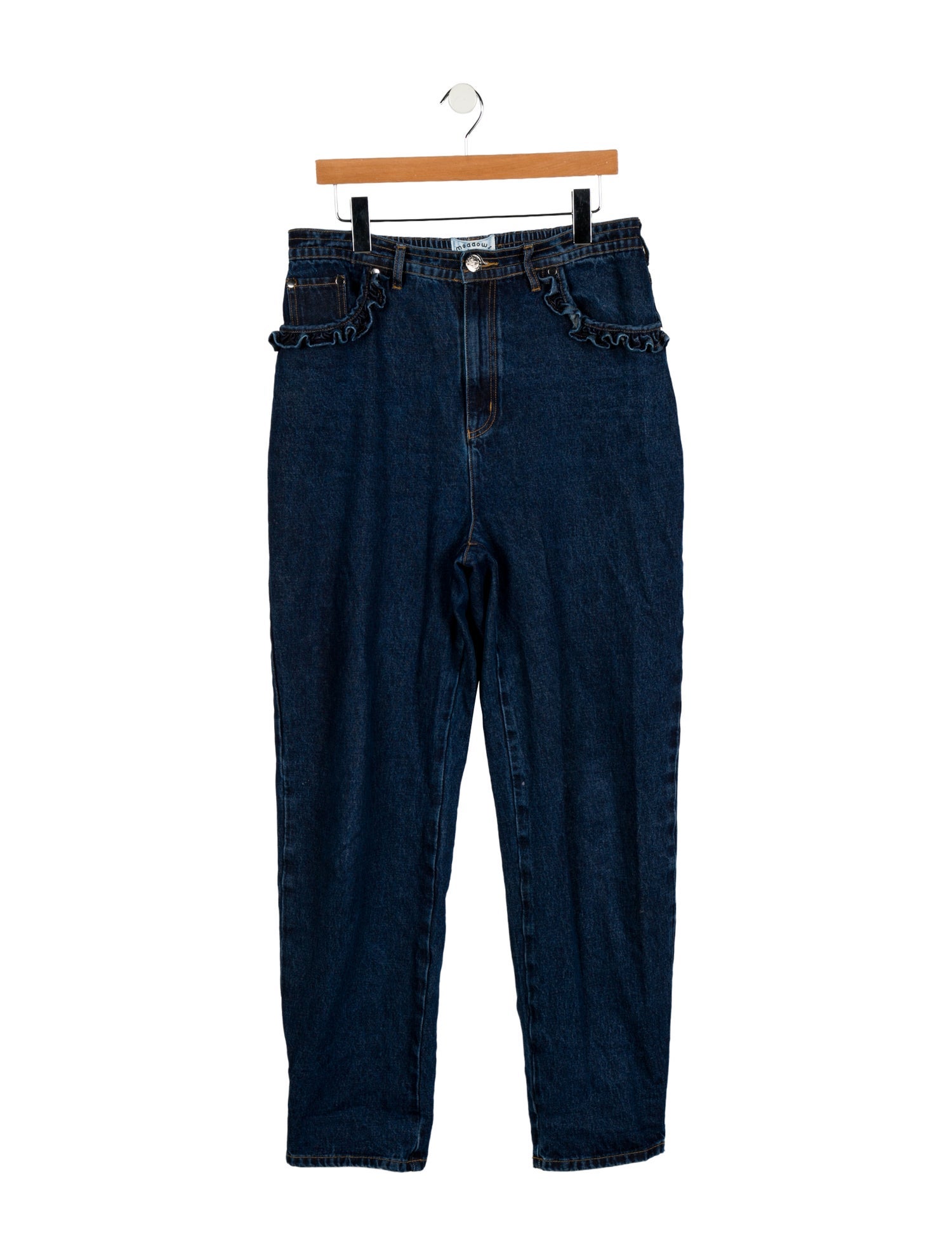 Meadows High-Rise Straight Leg Jeans