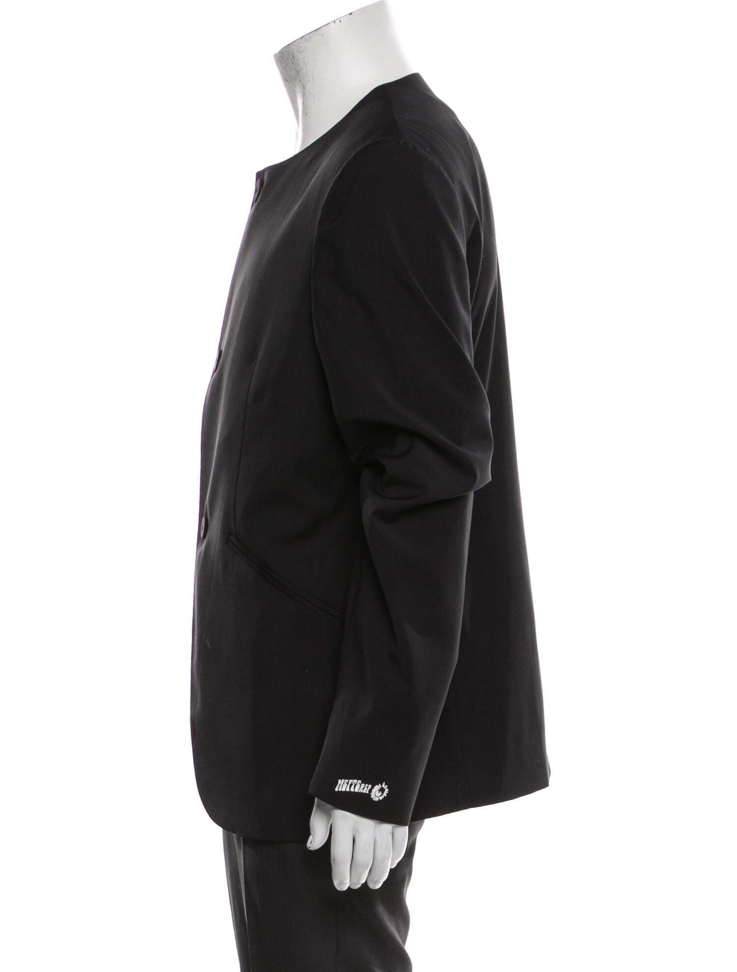 MSFTSrep Virgin Wool Overcoat