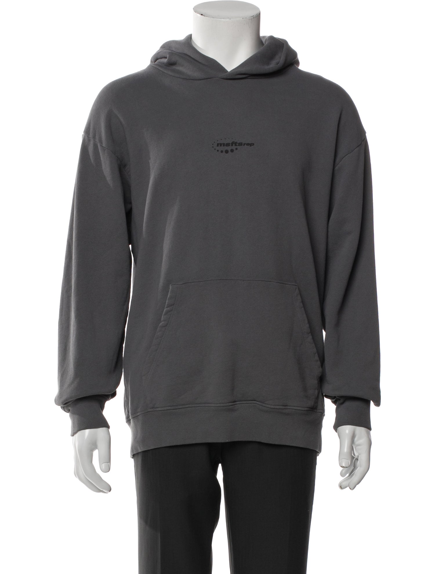 MSFTSrep Graphic Print Crew Neck Hoodie
