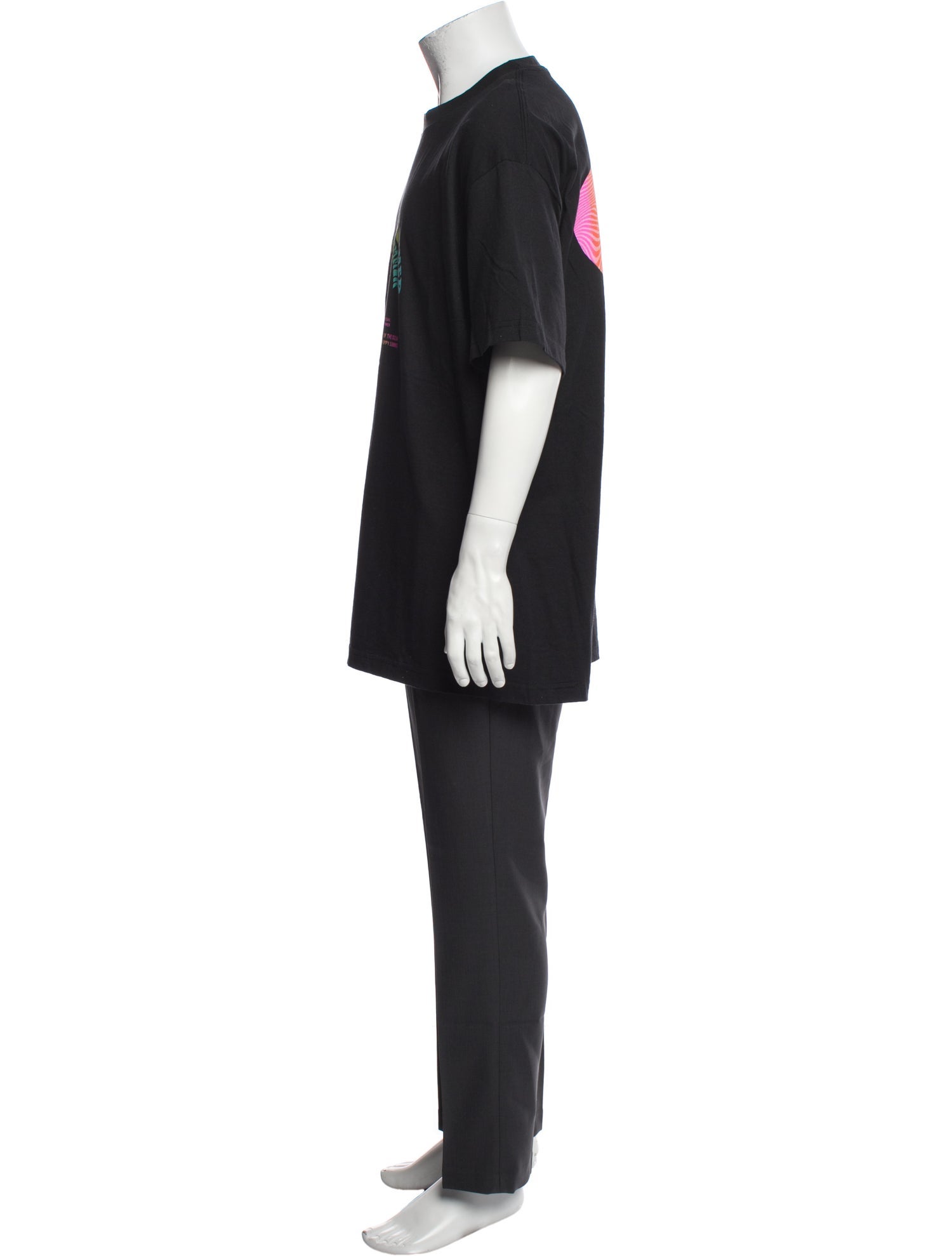 MSFTSrep Graphic Print Crew Neck T-Shirt