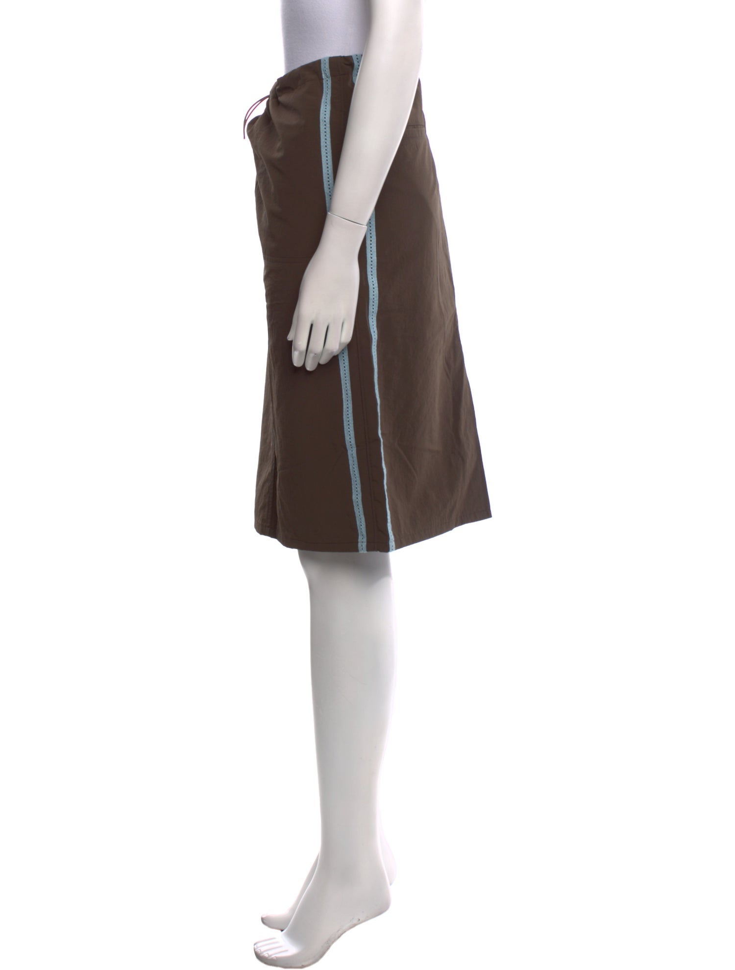 Marge Sherwood Nylon Knee-Length Skirt