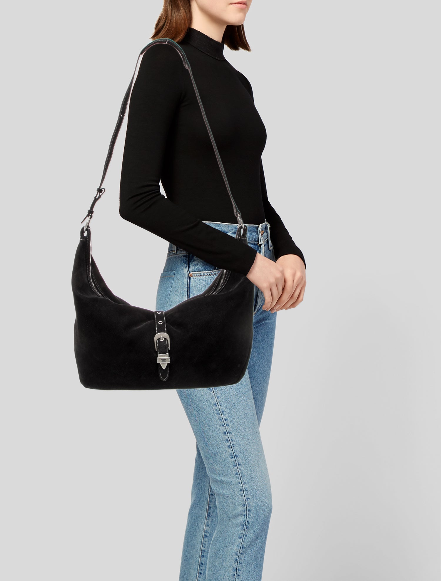 Marge Sherwood Suede Hobo