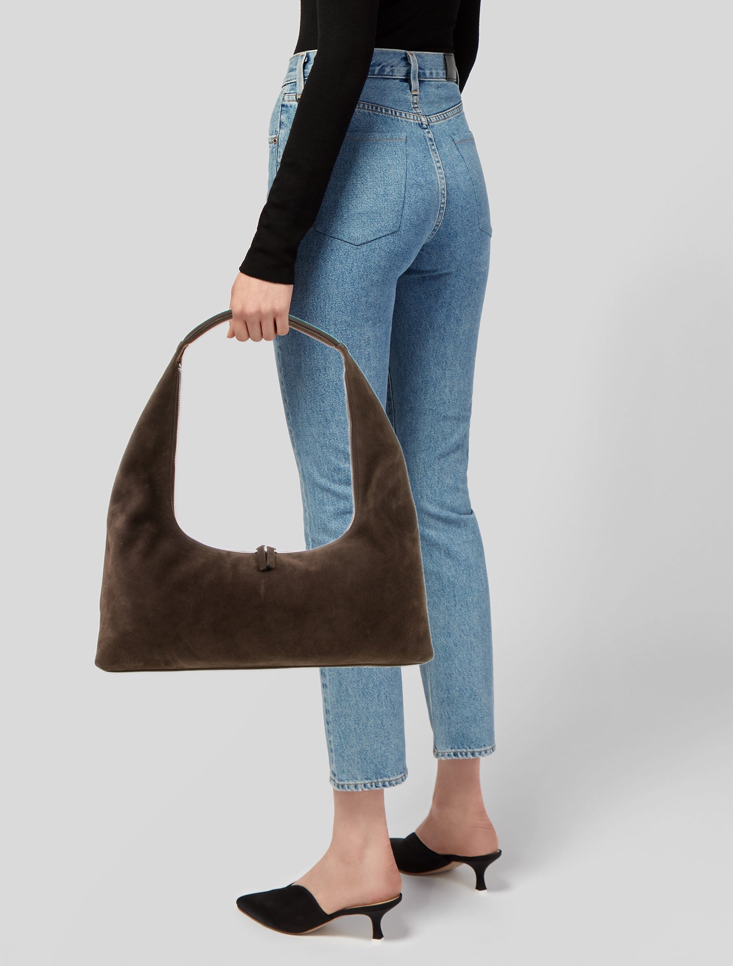 Marge Sherwood Suede Shoulder Bag