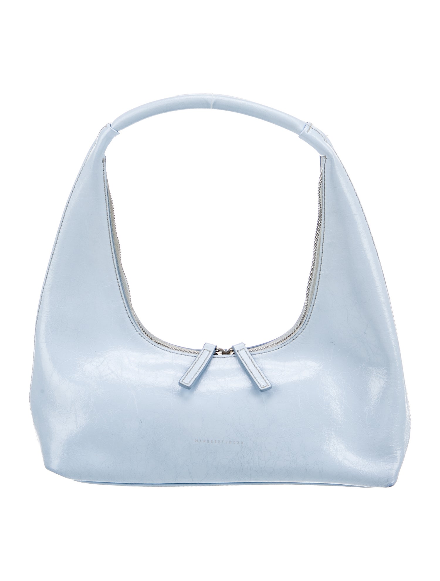Marge Sherwood Patent Leather Top Handle Bag