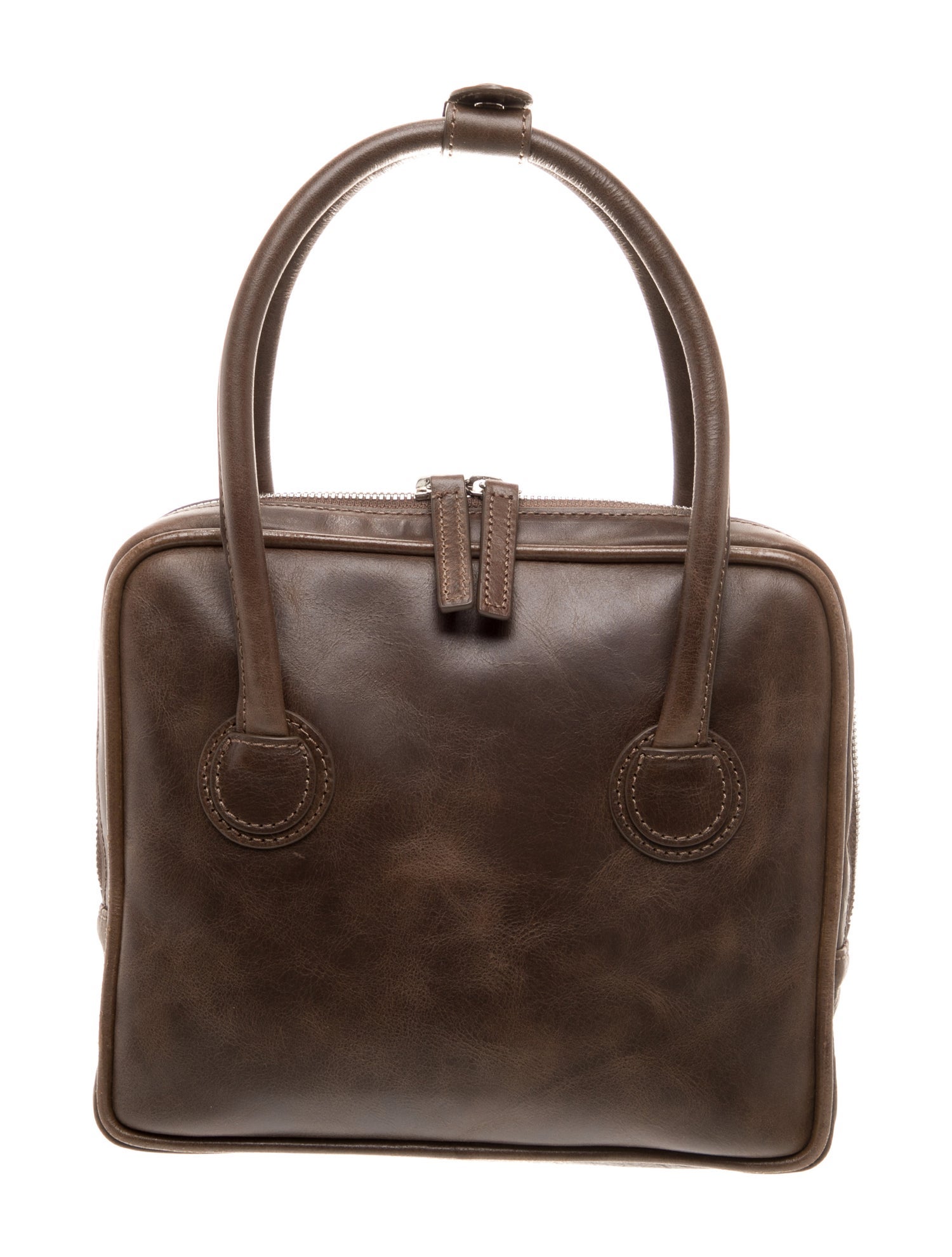 Marge Sherwood Leather Top Handle Bag