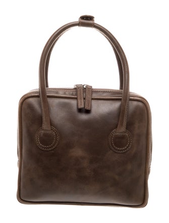 Marge Sherwood Leather Top Handle Bag