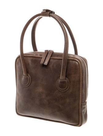 Marge Sherwood Leather Top Handle Bag