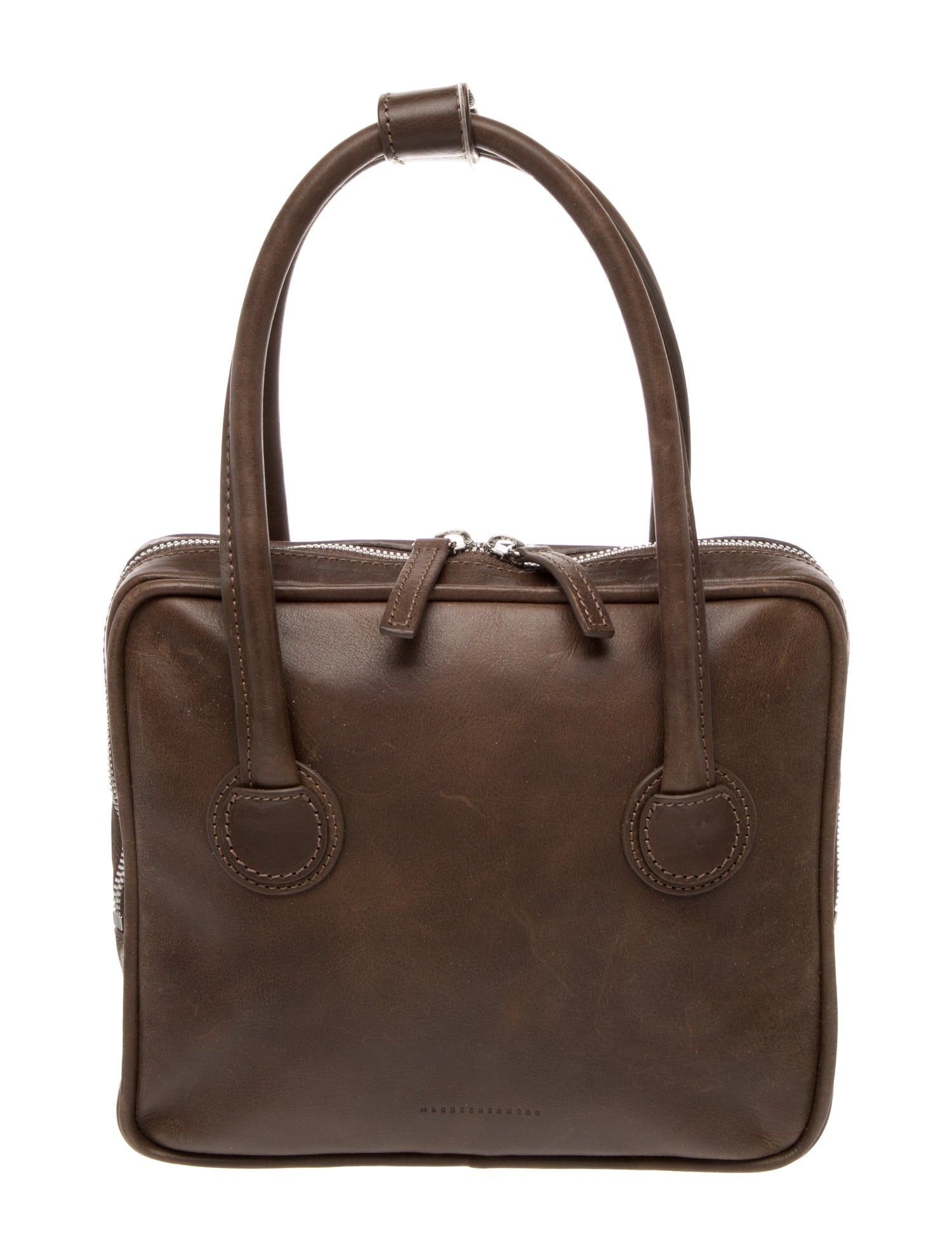 Marge Sherwood Leather Top Handle Bag