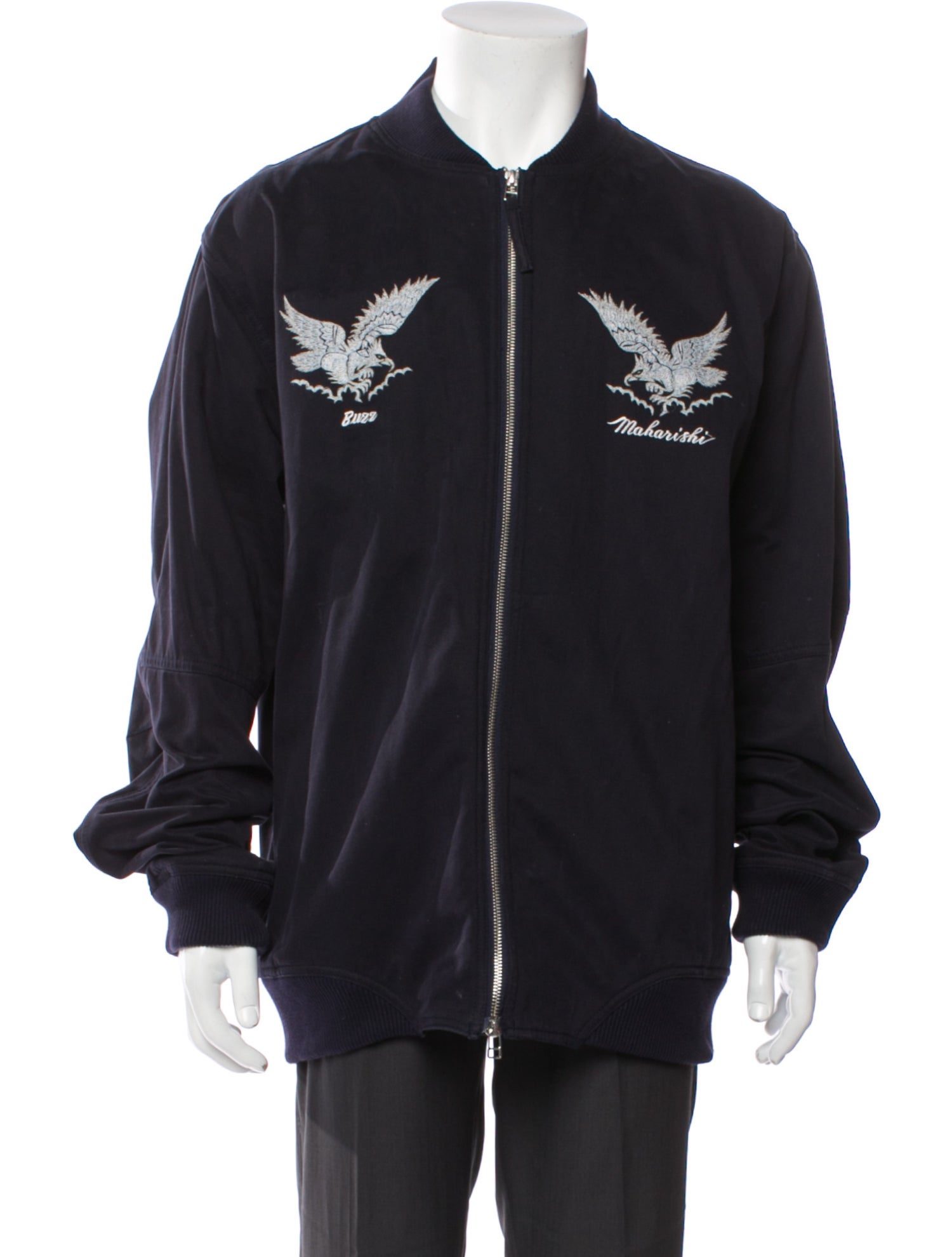 Maharishi Graphic Print Bomber Jacket