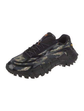 Maharishi Leather Printed Chunky Sneakers